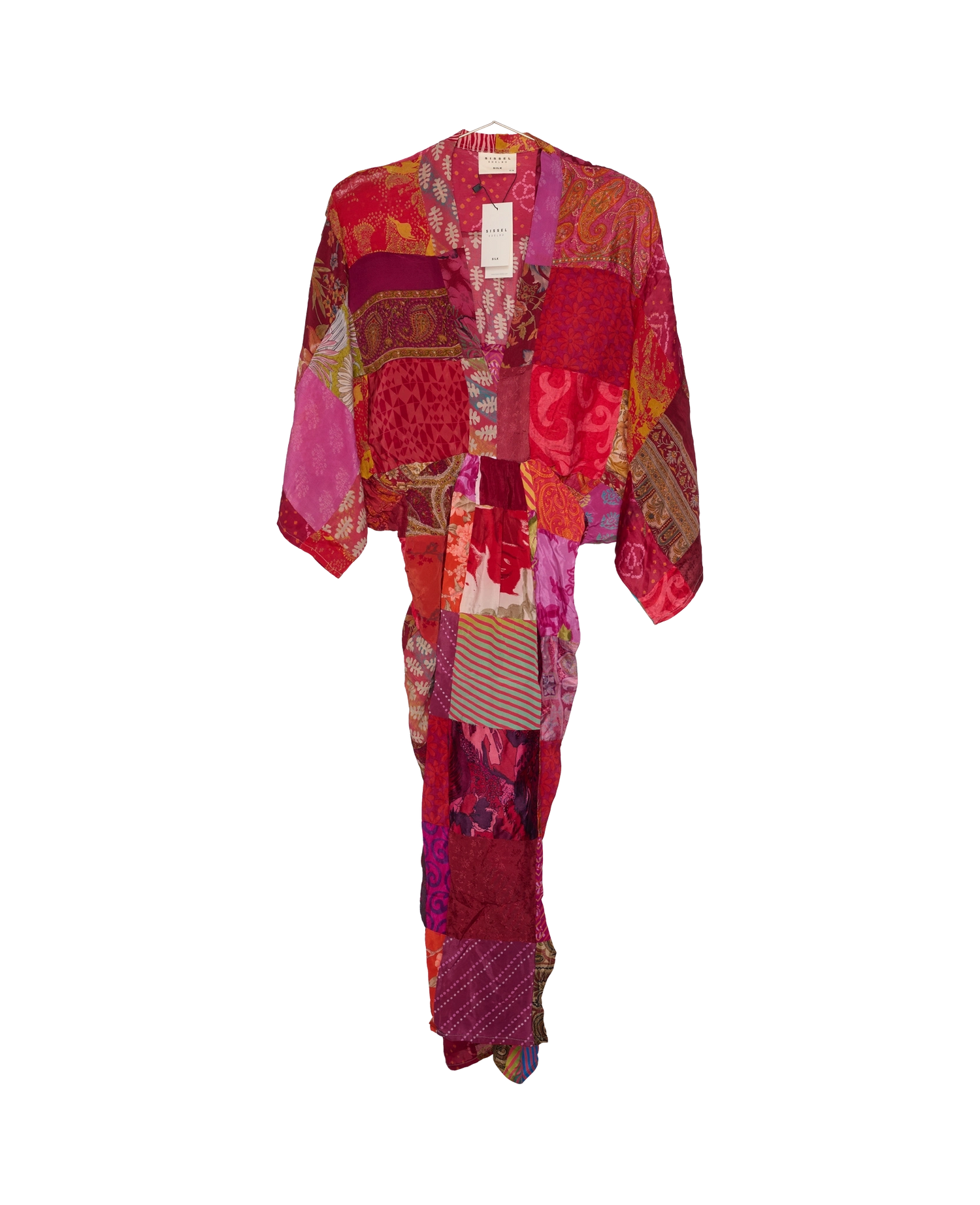 Juno SILK Patchwork Dress - No. 528