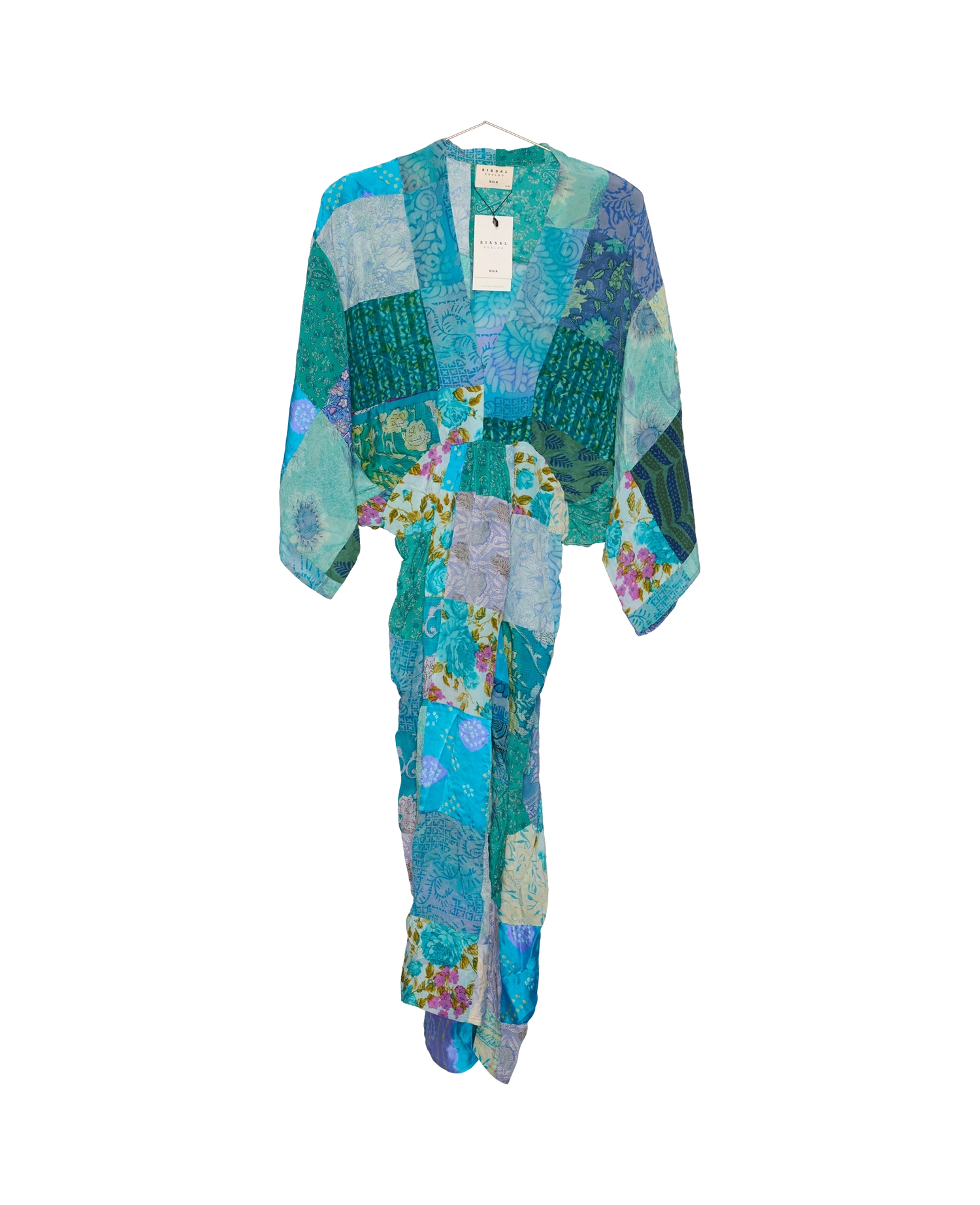 Juno SILK Patchwork Dress - No. 529