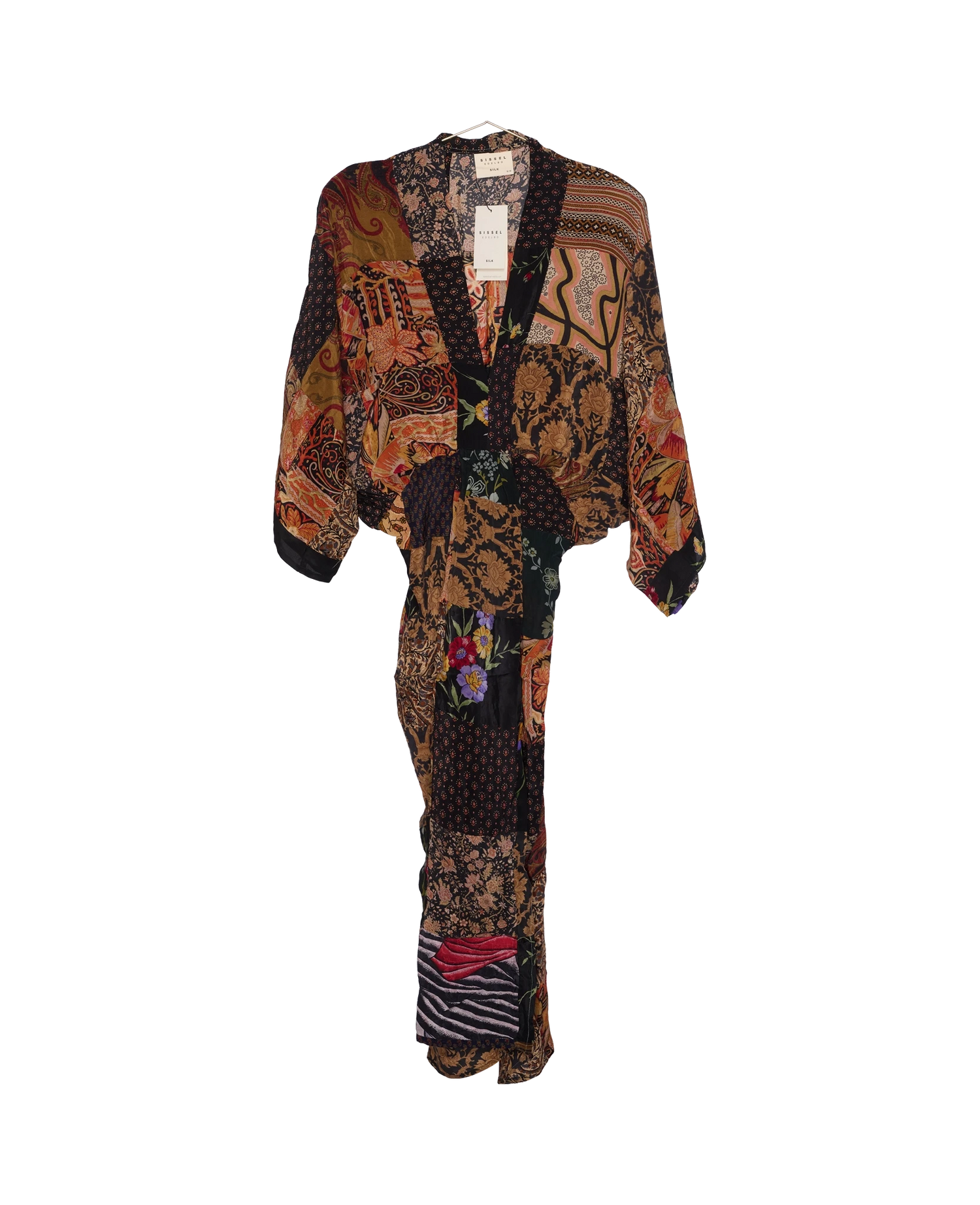 Juno SILK Patchwork Dress - No. 531