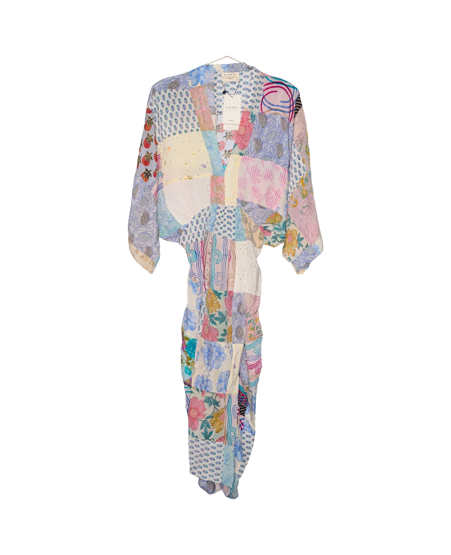 Juno SILK Patchwork Dress - No. 532