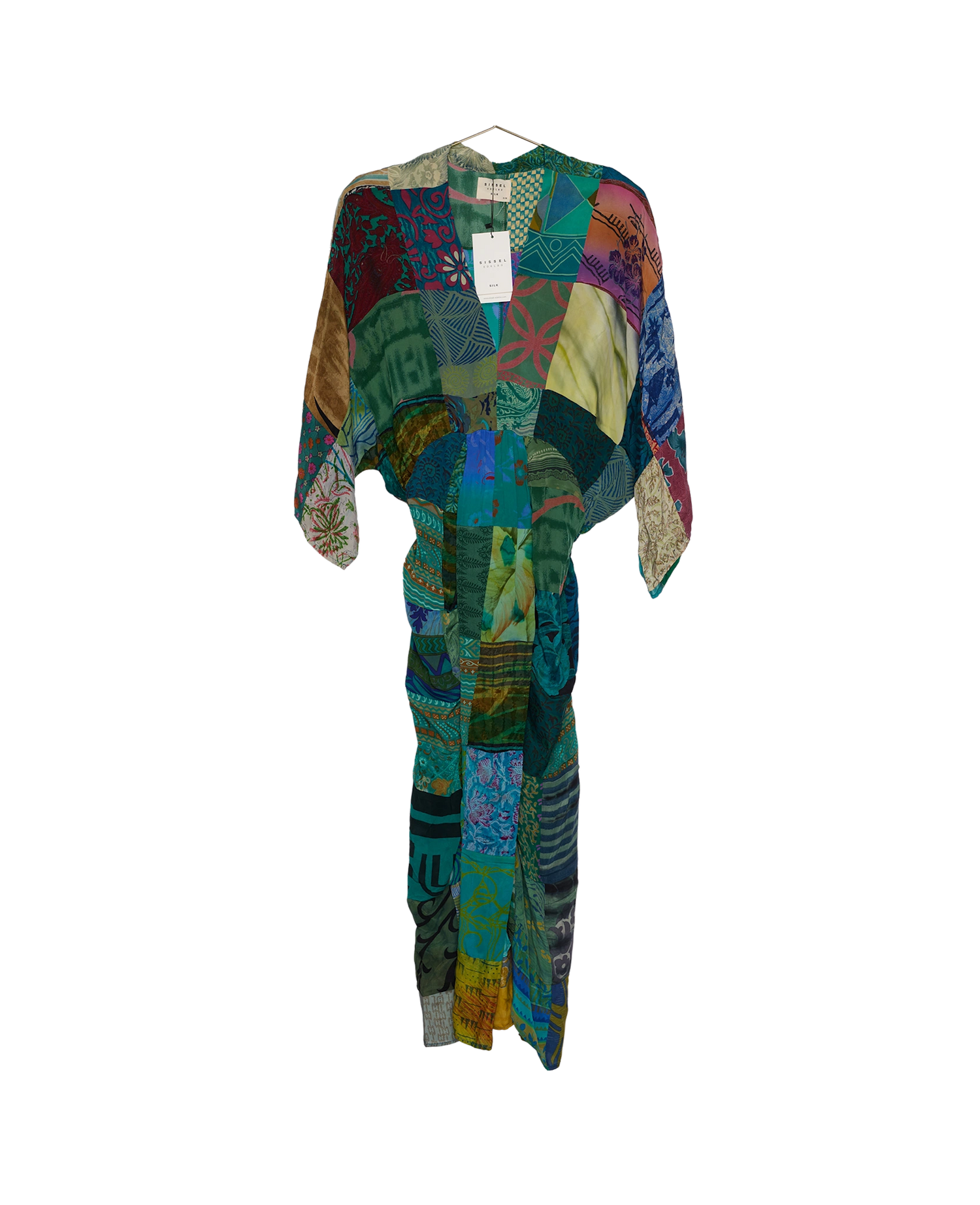 Juno SILK Patchwork Dress - No. 537