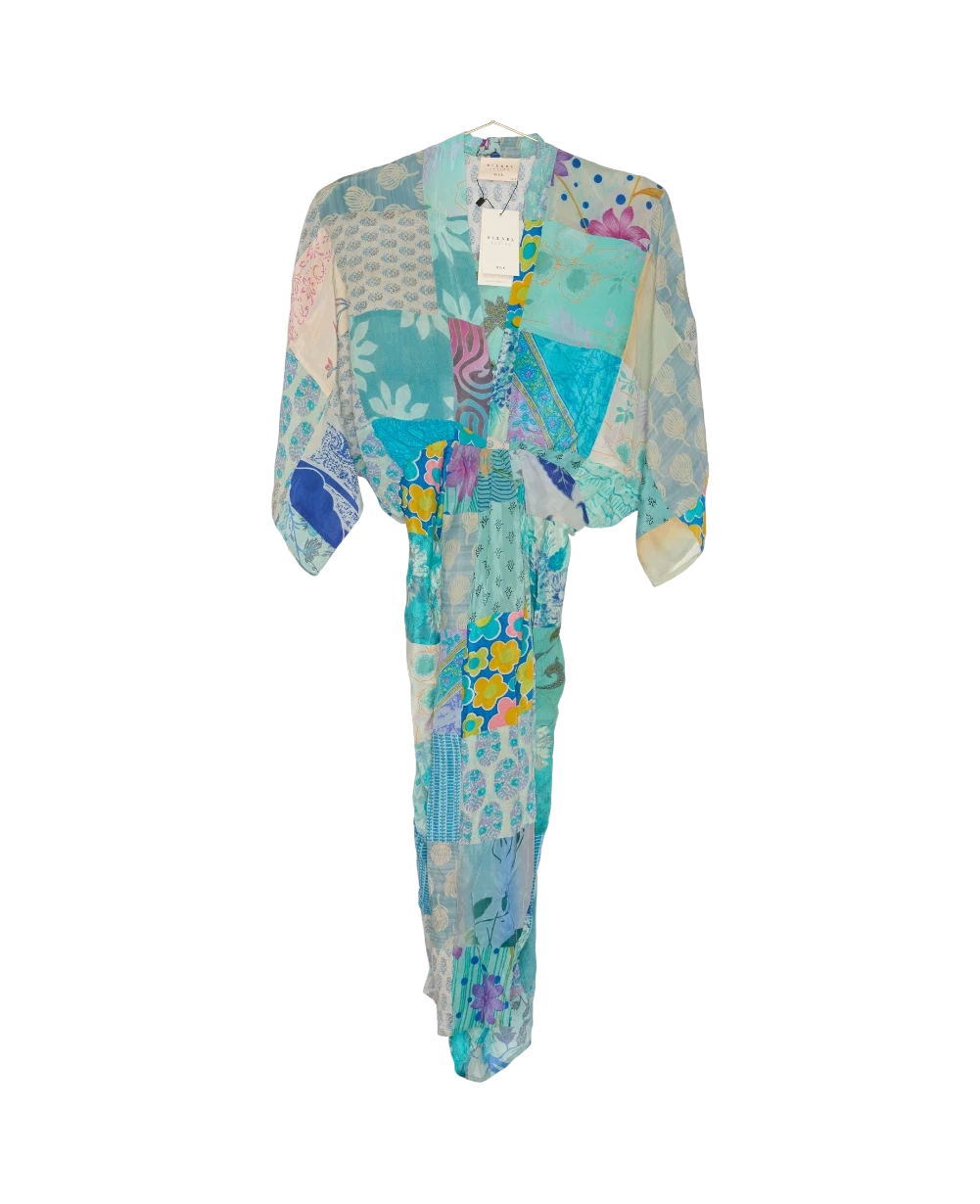 Juno SILK Patchwork Dress - No. 541