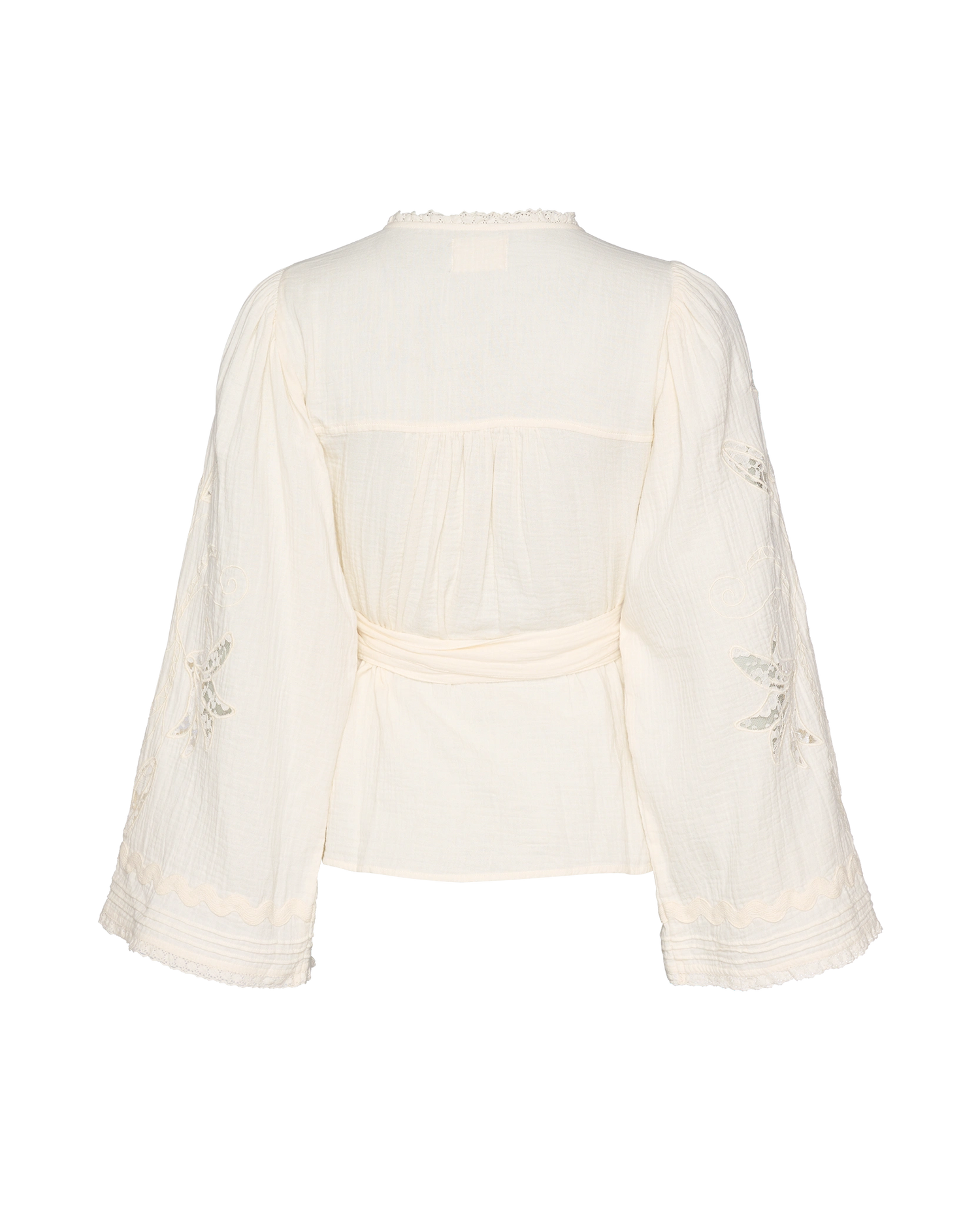 Winfrey Wrap Top - Off White