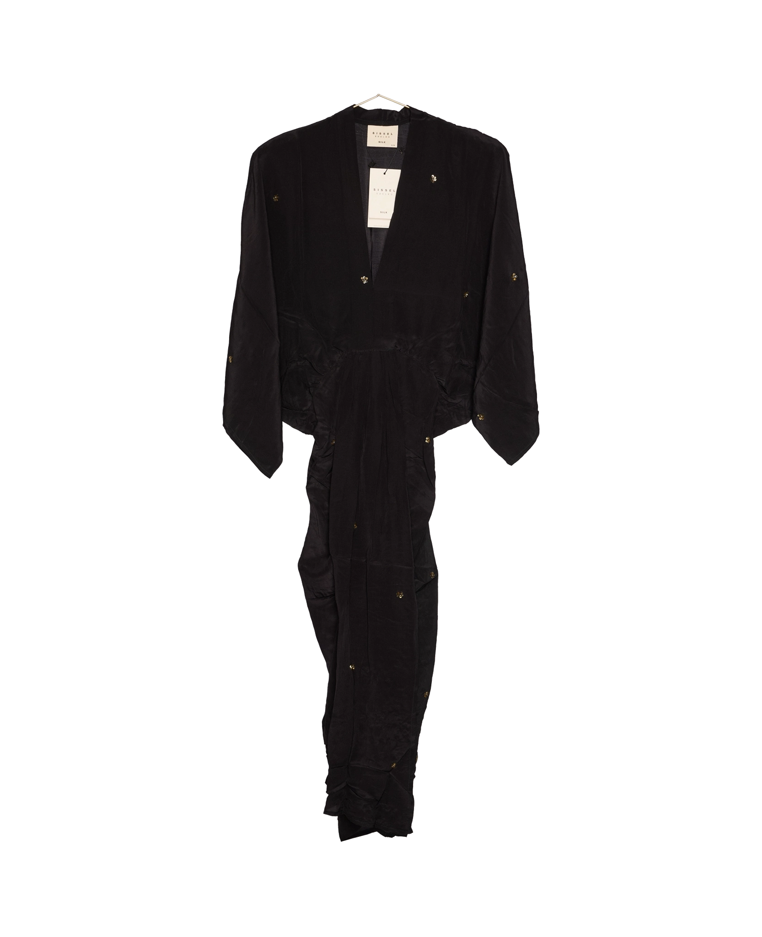 Juno SILK Dress Sparkling Black - No. 92