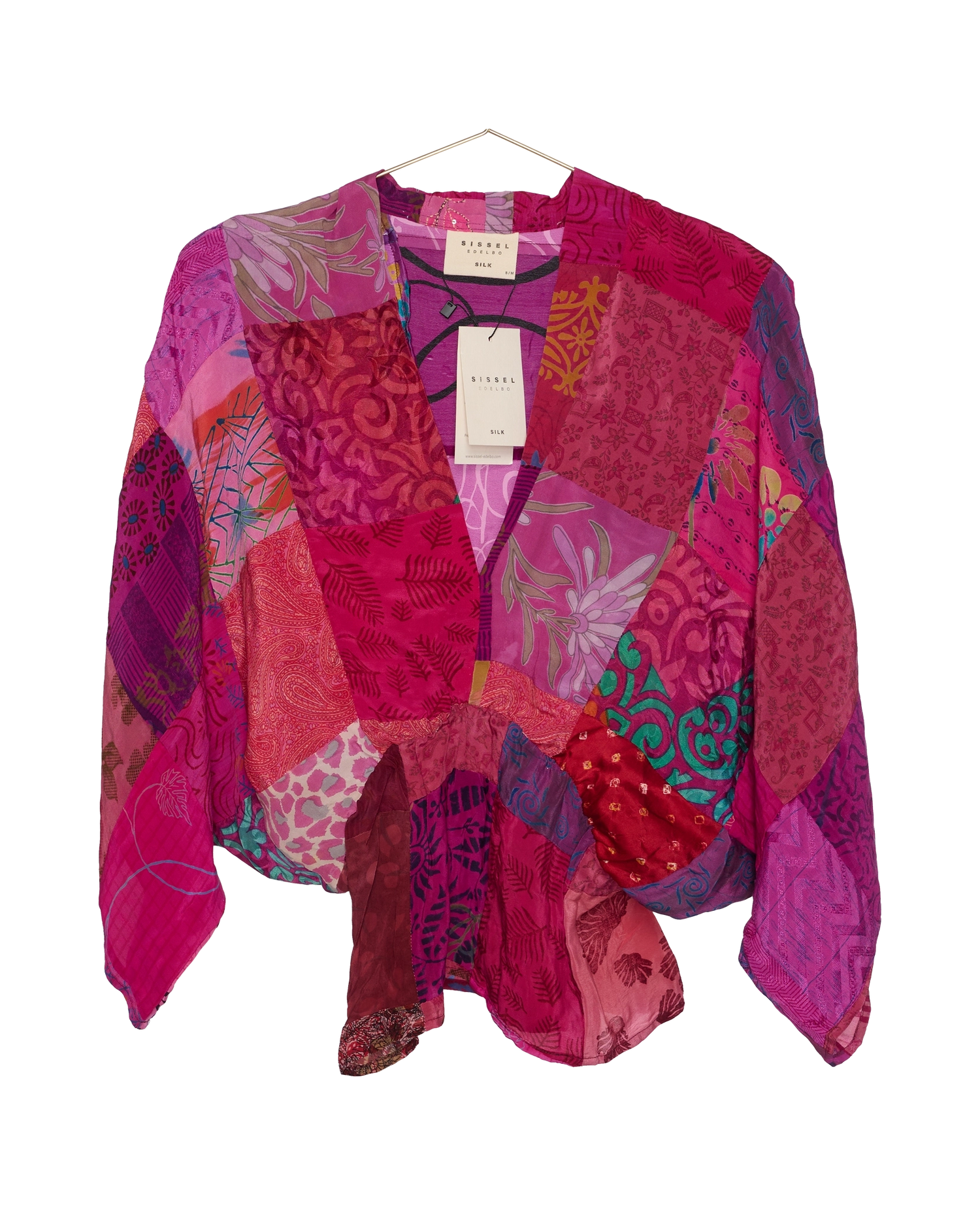 Juno SILK Patchwork Top - No. 1