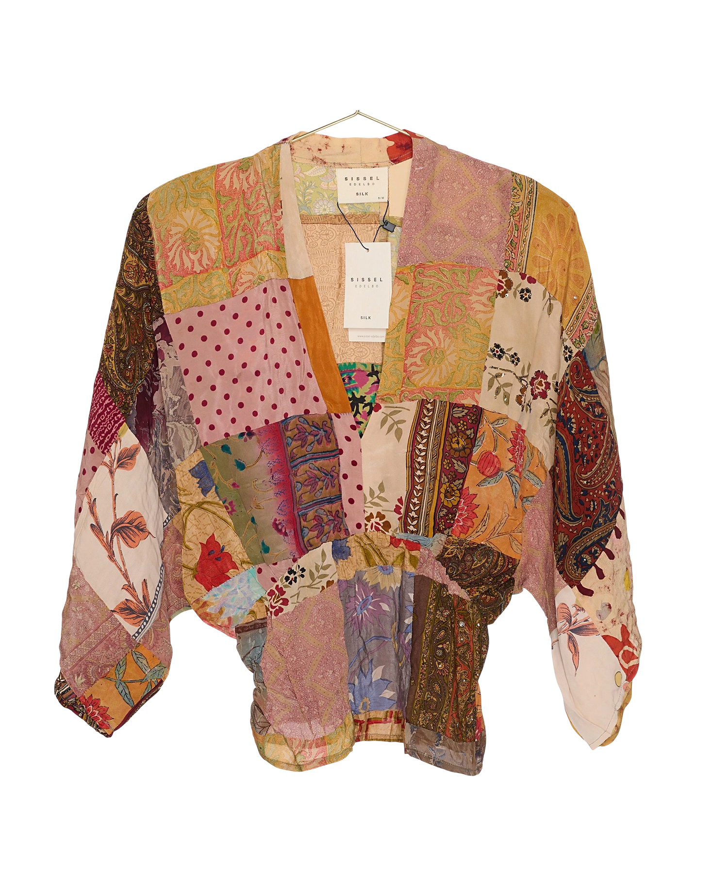 Juno SILK Patchwork Top - No. 102