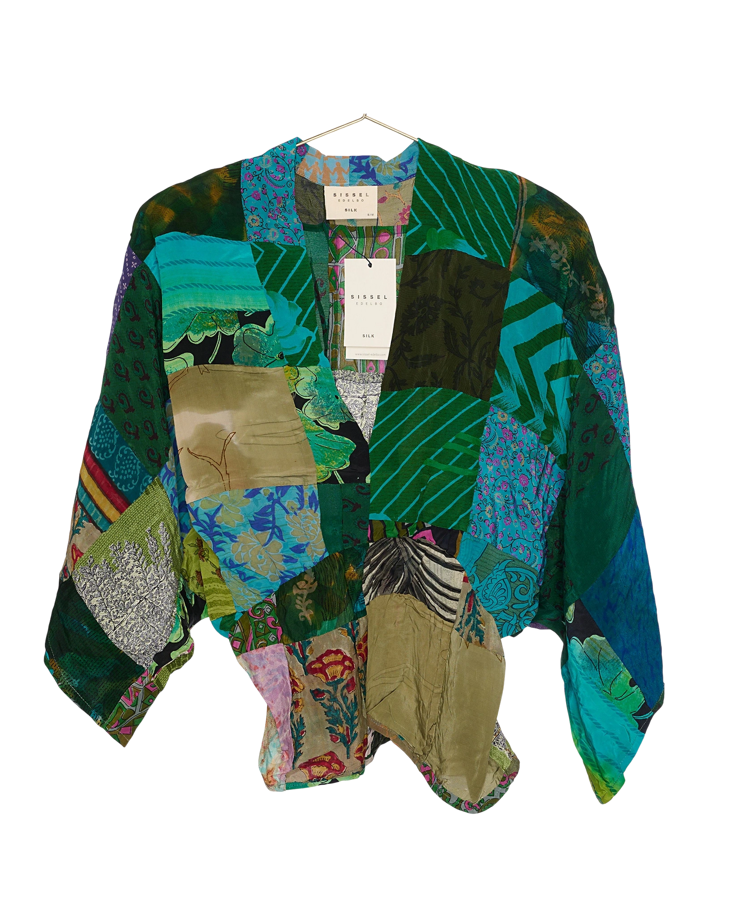 Juno SILK Patchwork Top - No. 103