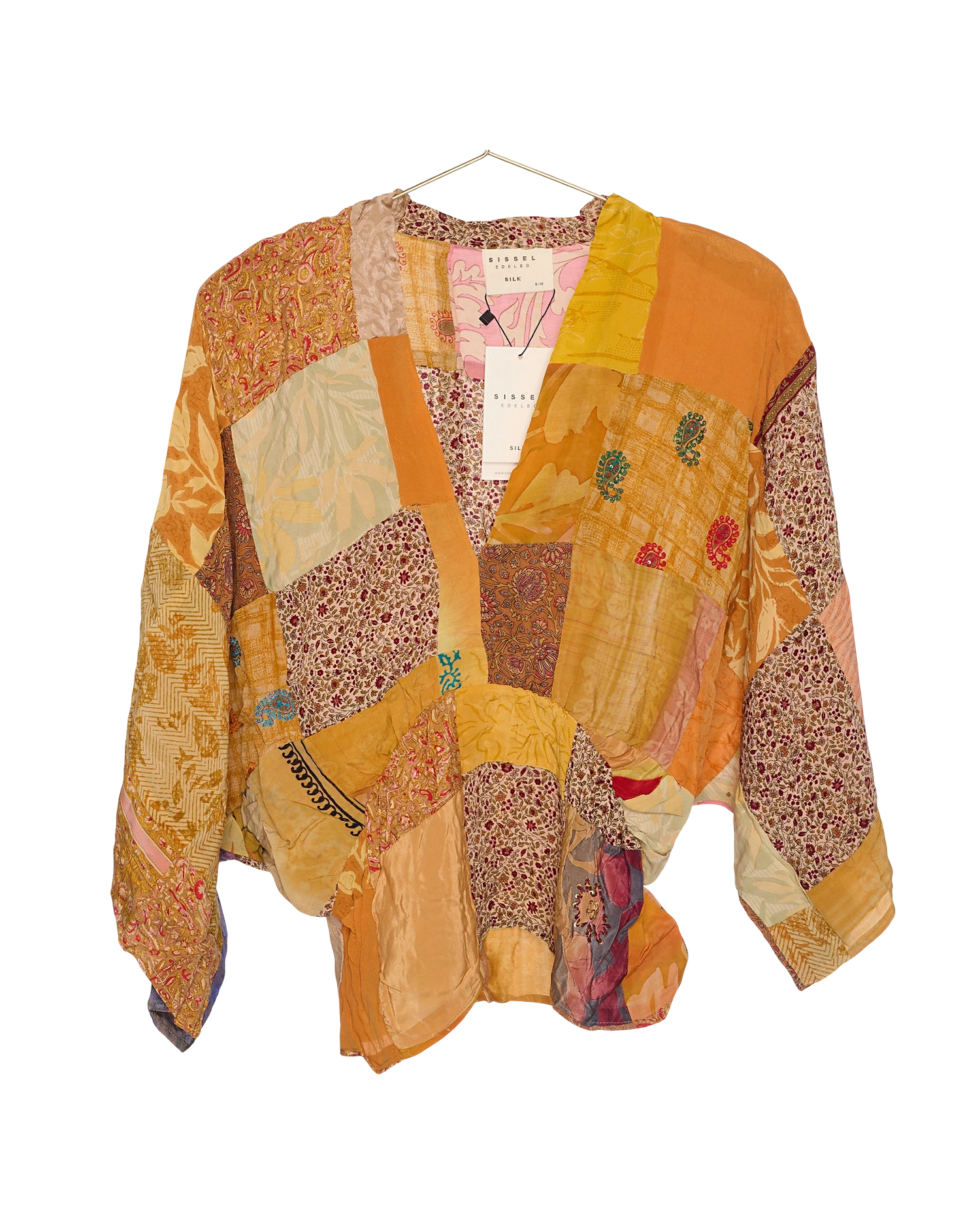 Juno SILK Patchwork Top - No. 118