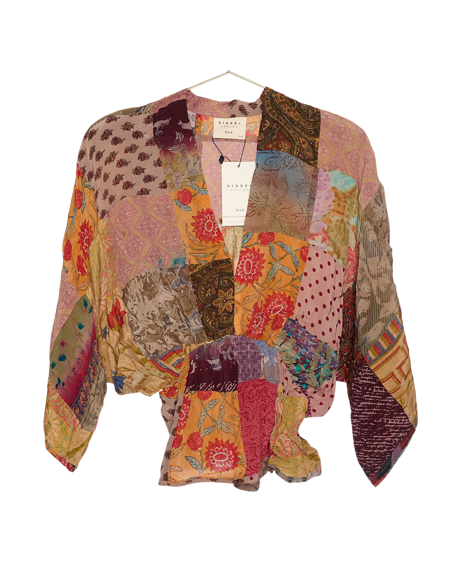 Juno SILK Patchwork Top - No. 123