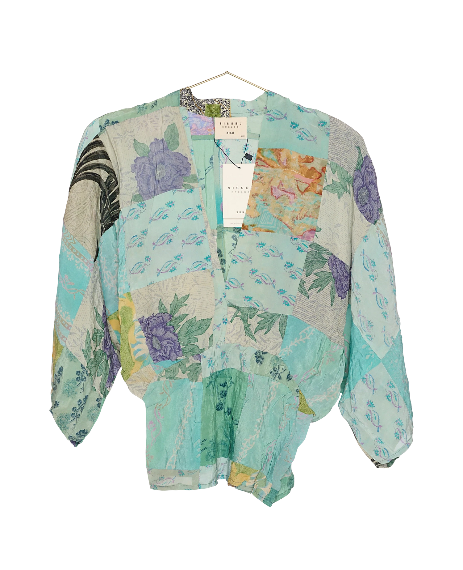 Juno SILK Patchwork Top - No. 124
