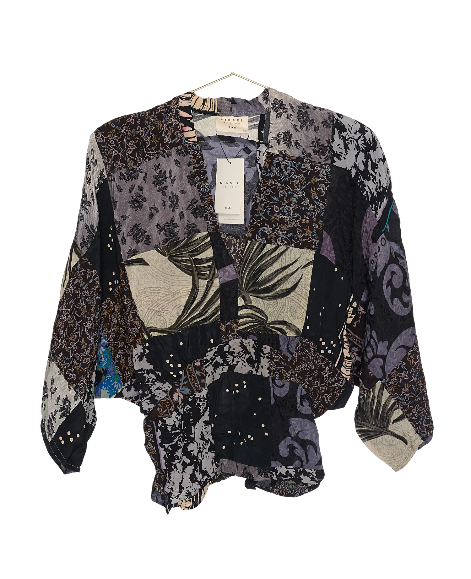 Juno SILK Patchwork Top - No. 130