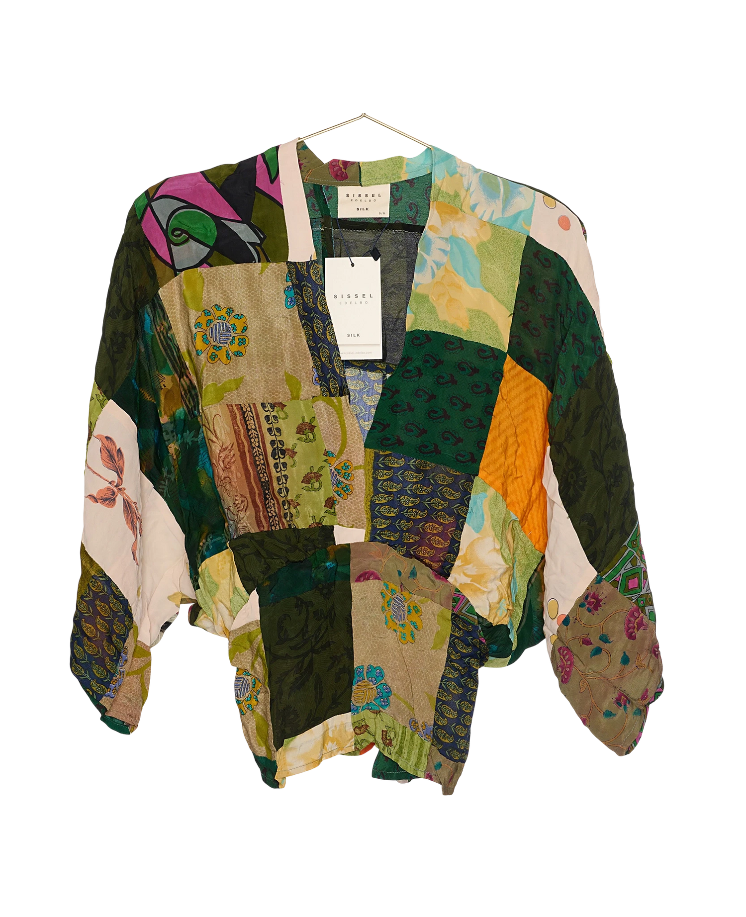 Juno SILK Patchwork Top - No. 132