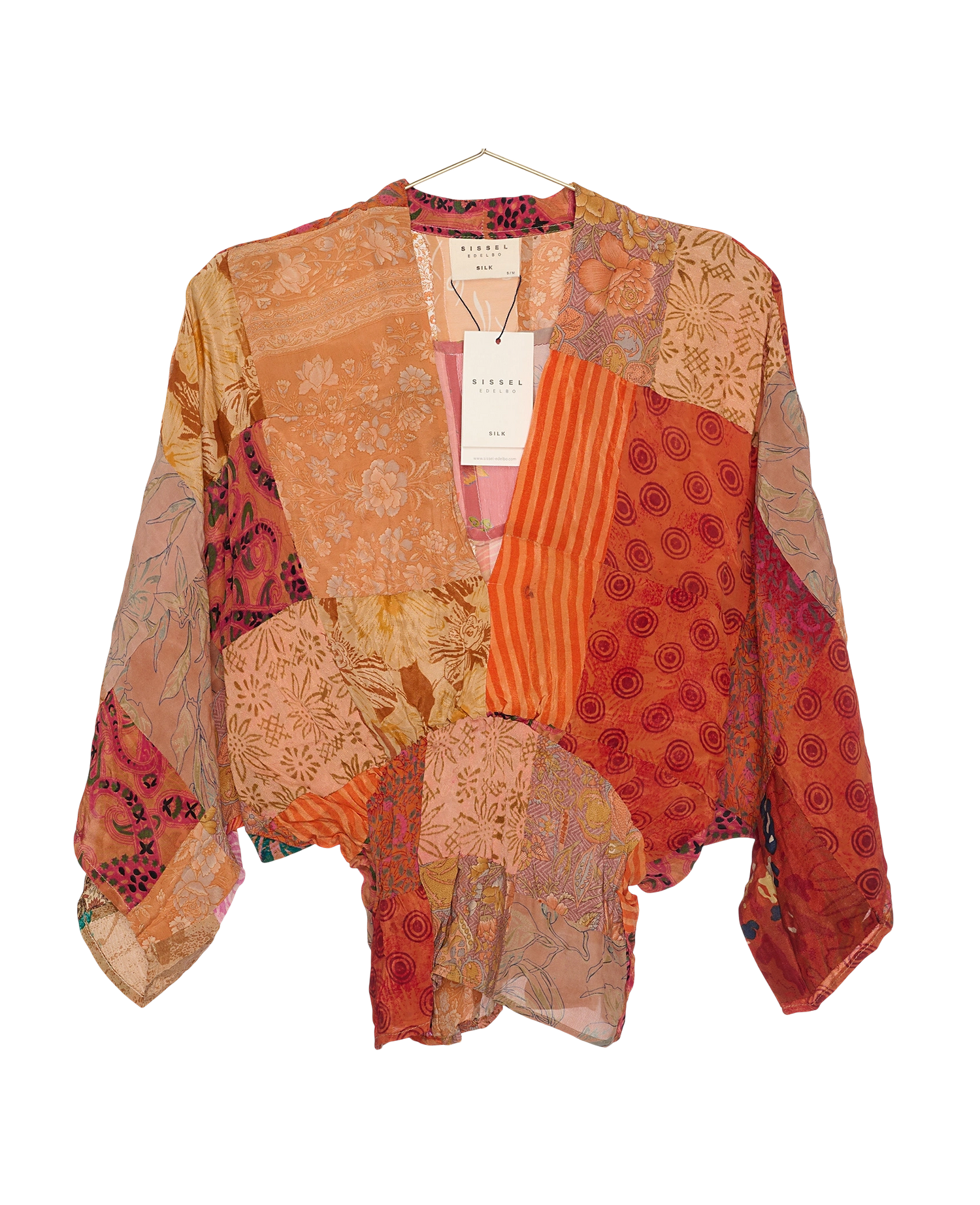 Juno SILK Patchwork Top - No. 136