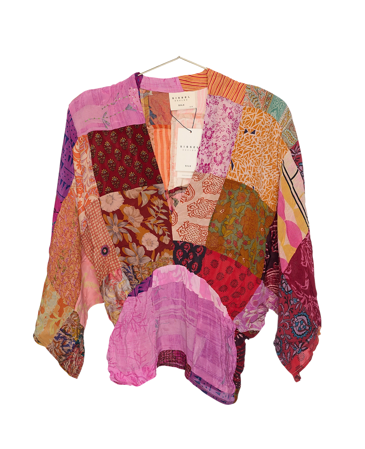 Juno SILK Patchwork Top - No. 146