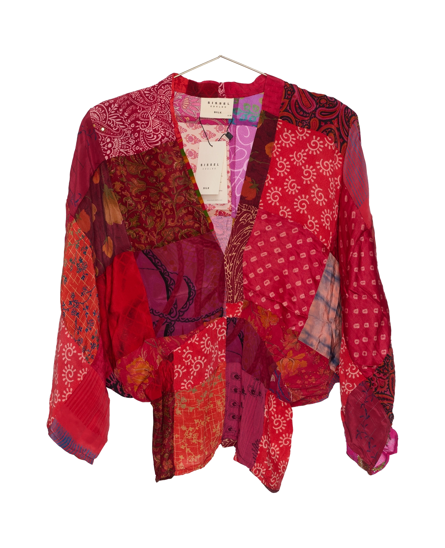 Juno SILK Patchwork Top - No. 15