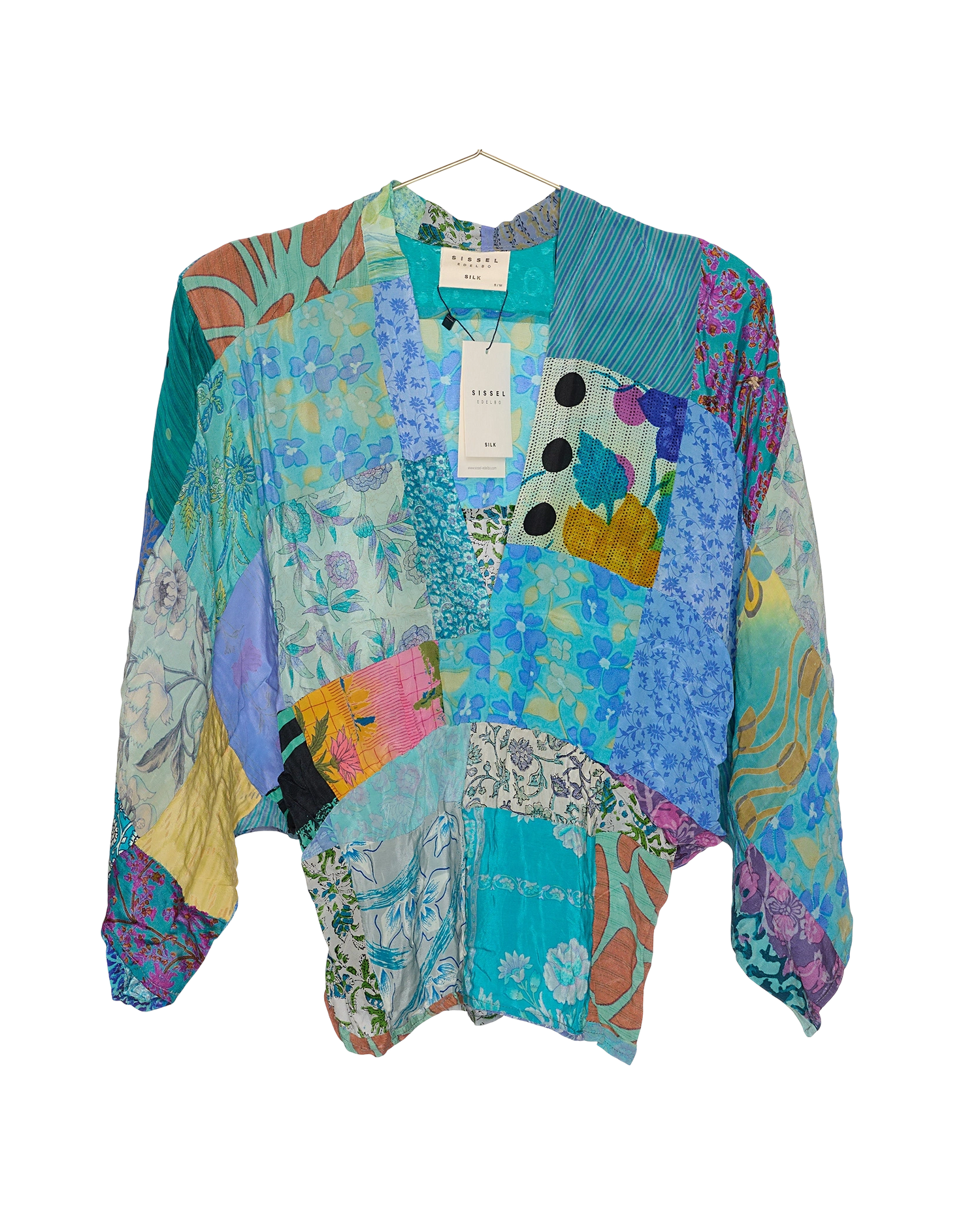 Juno SILK Patchwork Top - No. 154