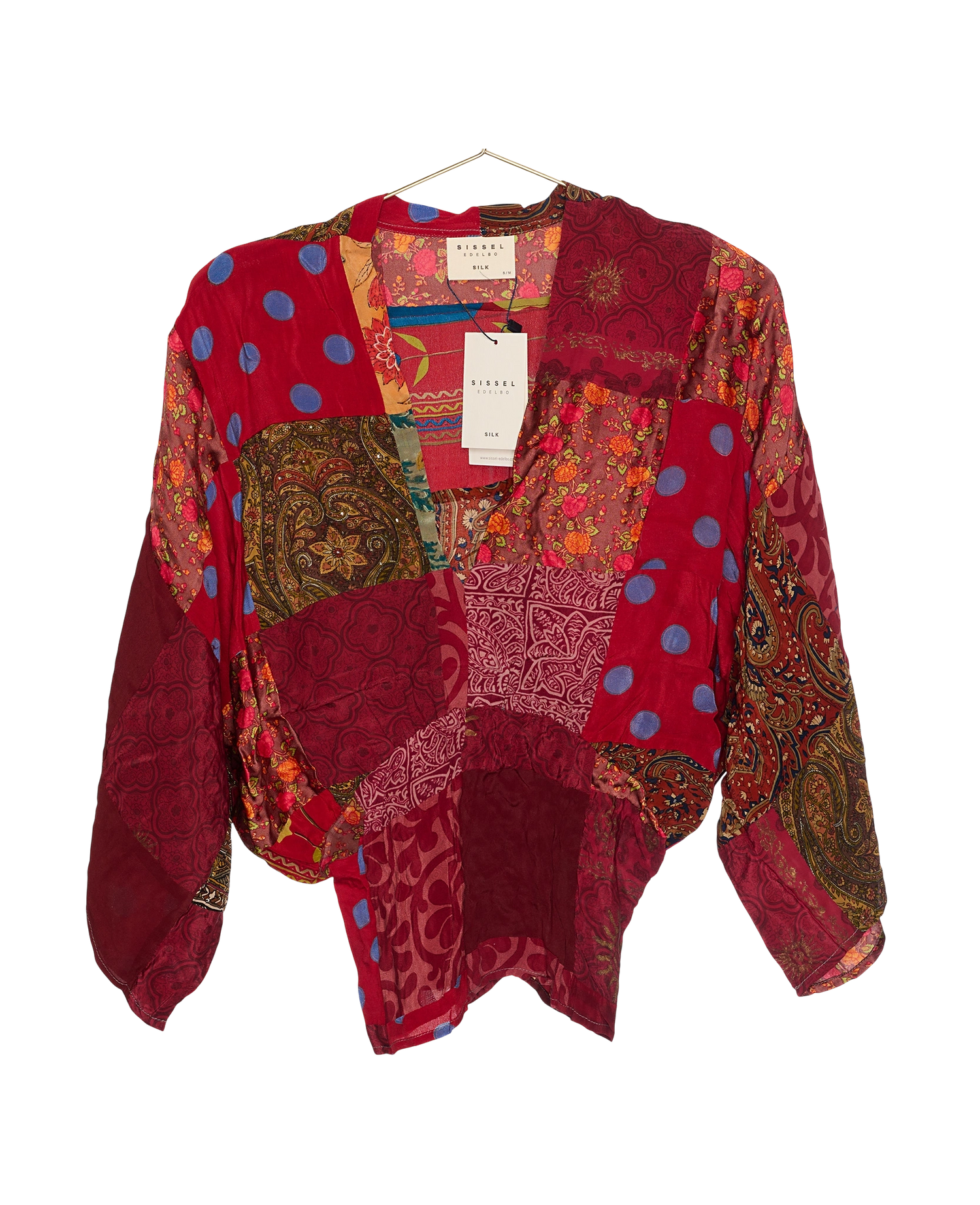Juno SILK Patchwork Top - No. 157
