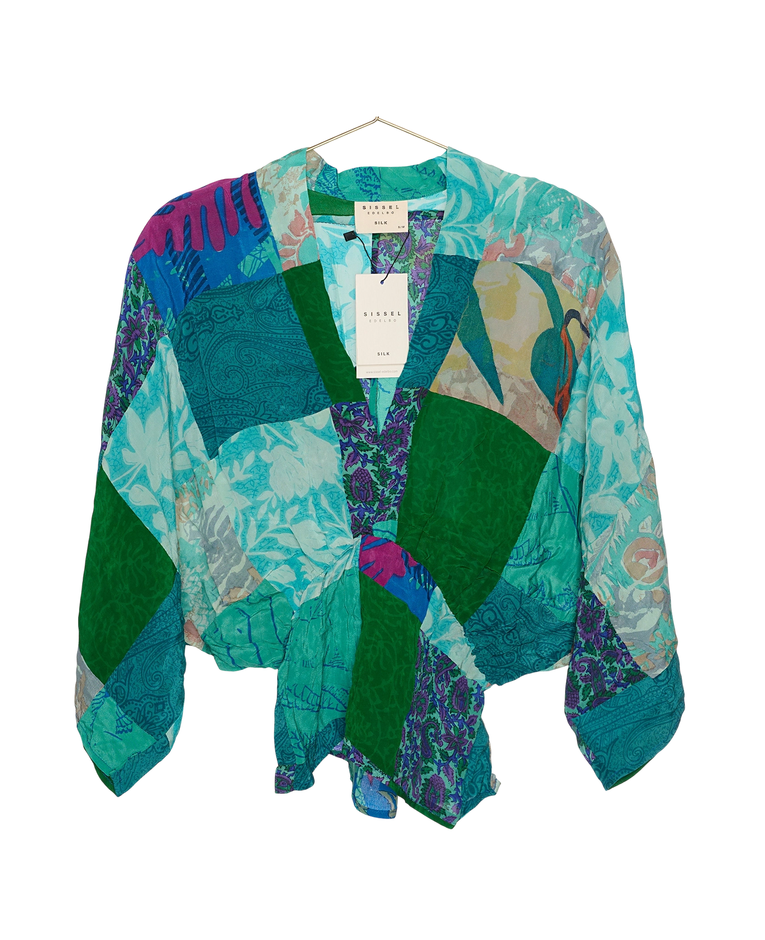 Juno SILK Patchwork Top - No. 160