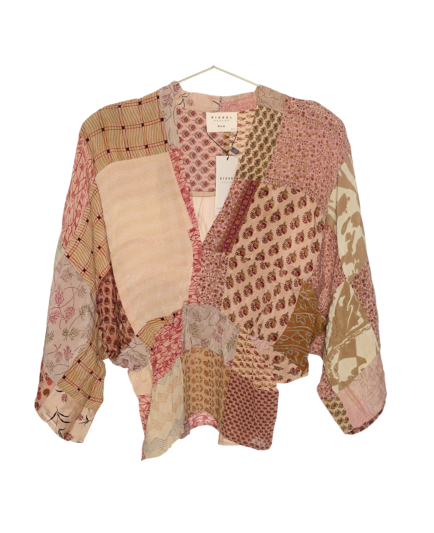 Juno SILK Patchwork Top - No. 162