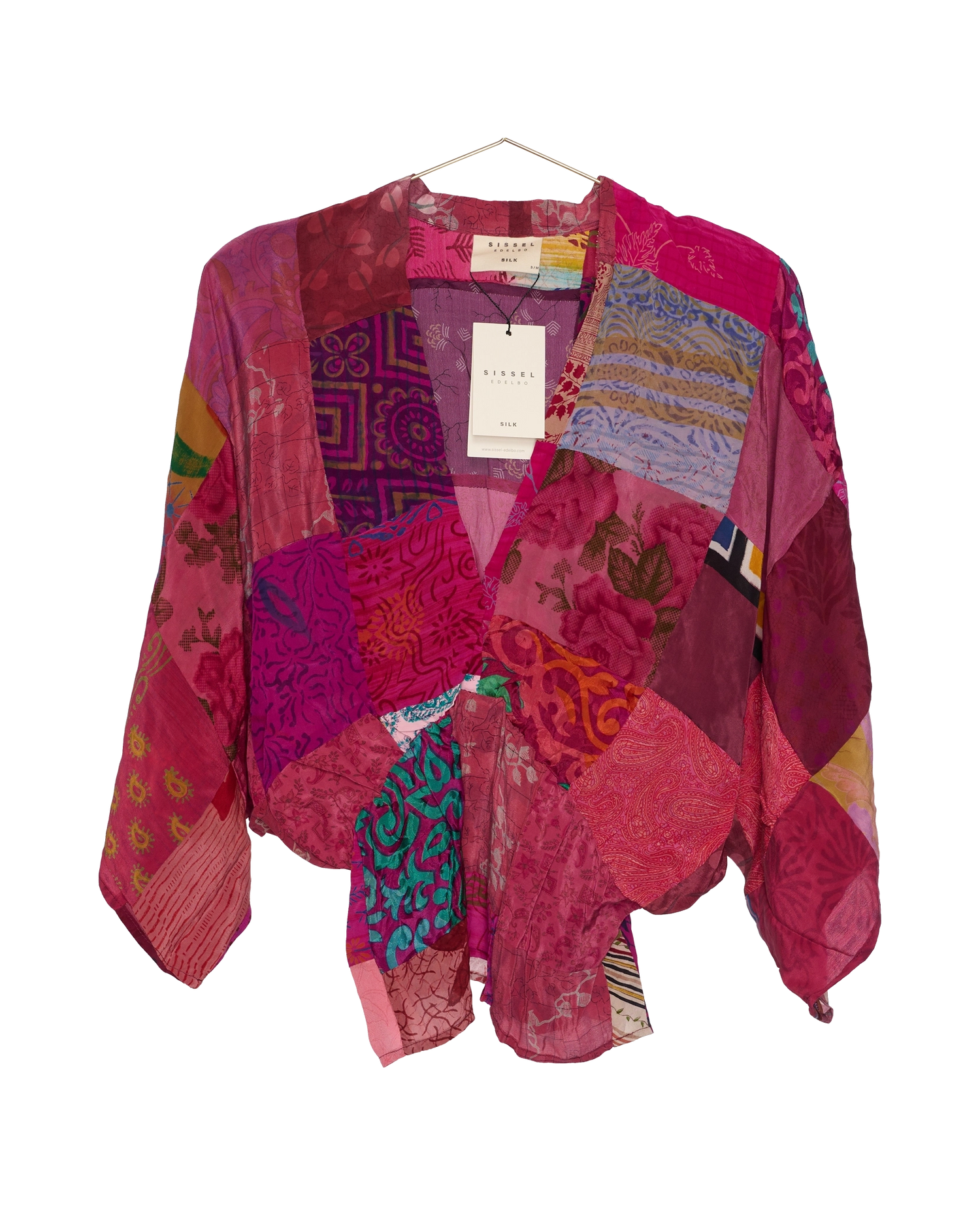 Juno SILK Patchwork Top - No. 17