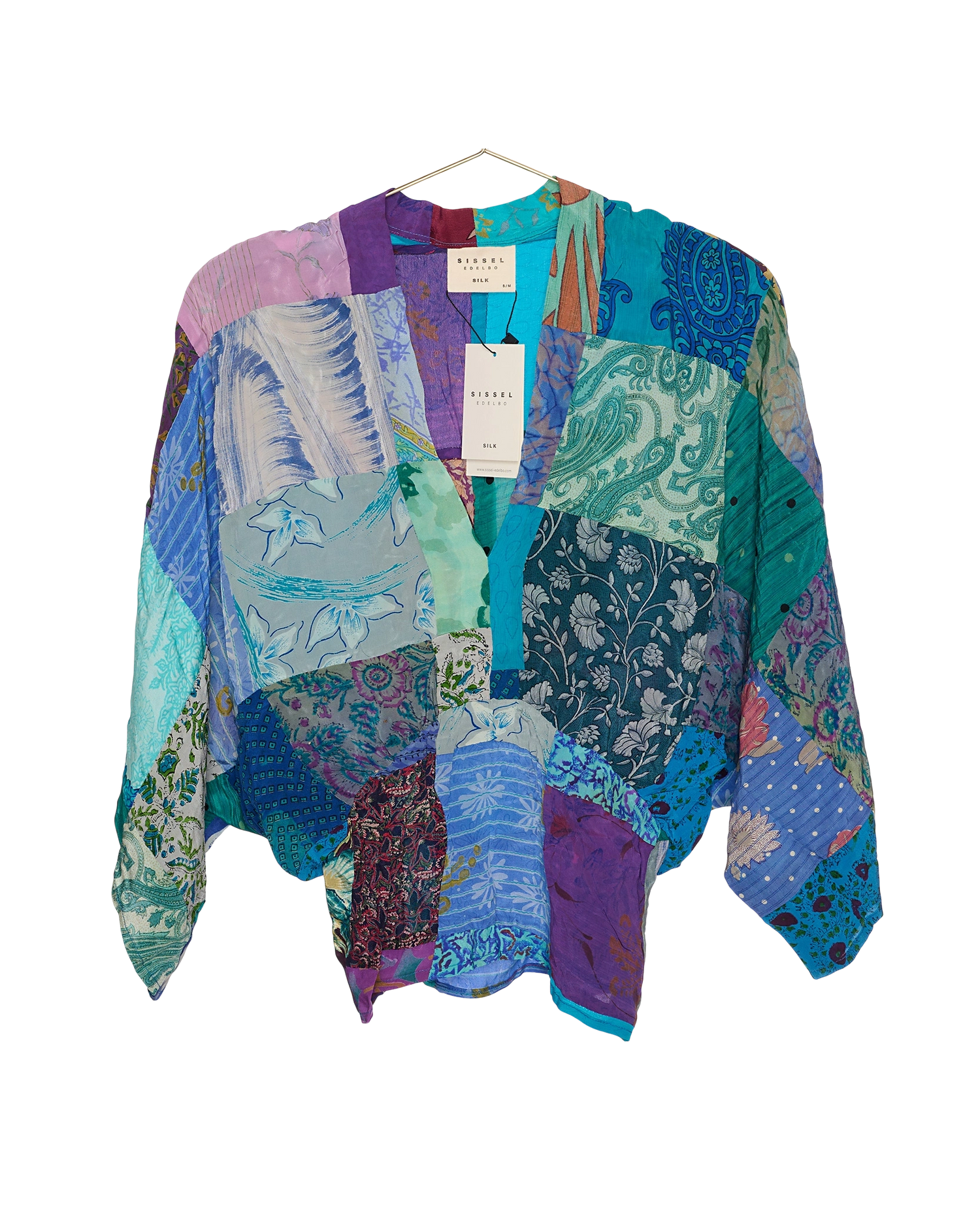 Juno SILK Patchwork Top - No. 172