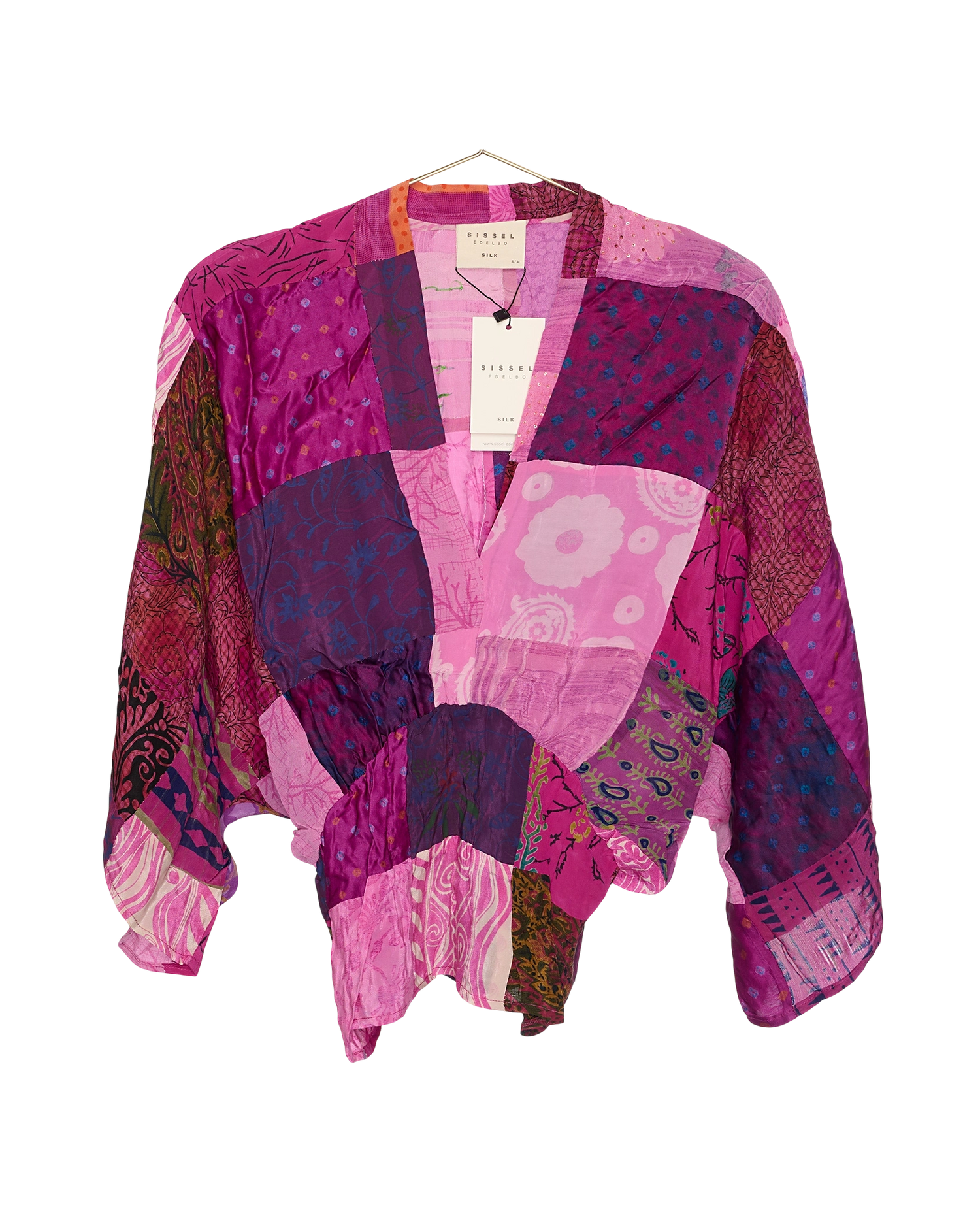 Juno SILK Patchwork Top - No. 174