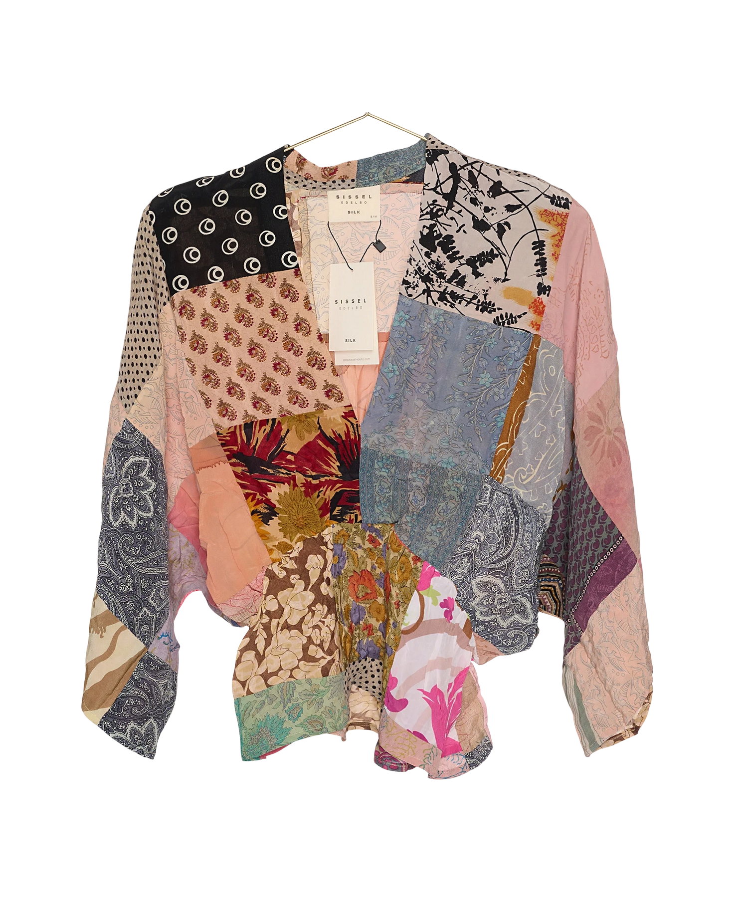 Juno SILK Patchwork Top - No. 178