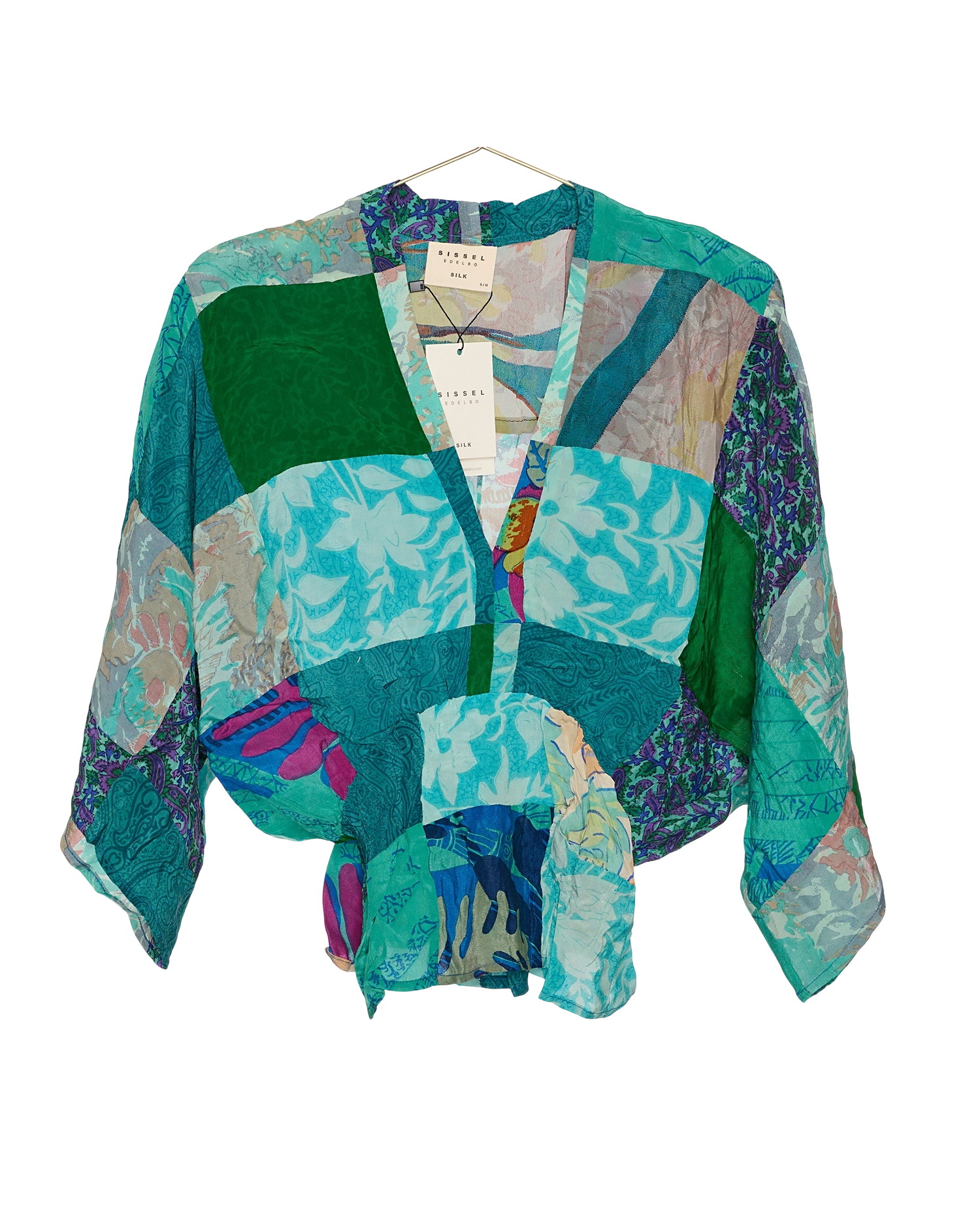 Juno SILK Patchwork Top - No. 190