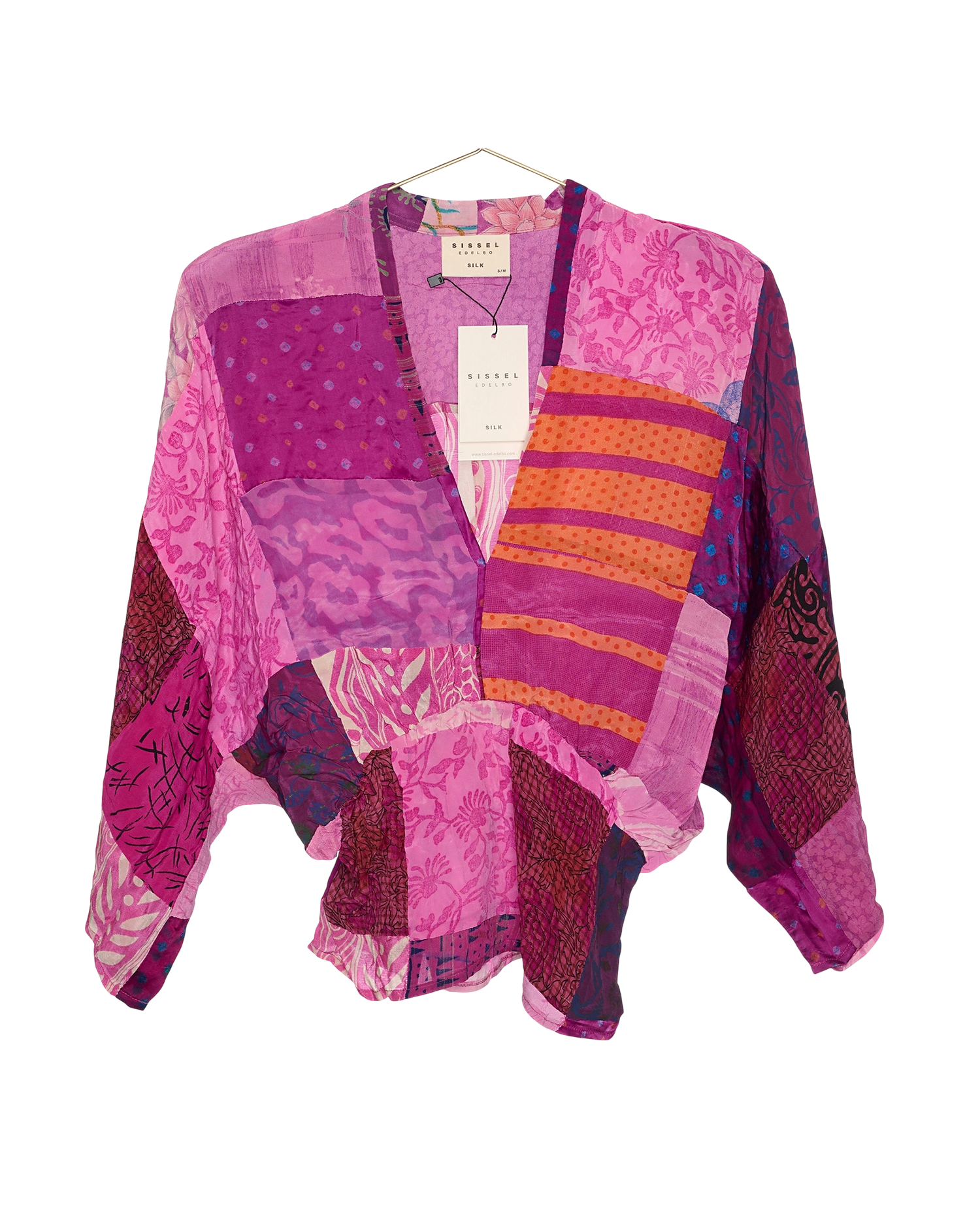 Juno SILK Patchwork Top - No. 192