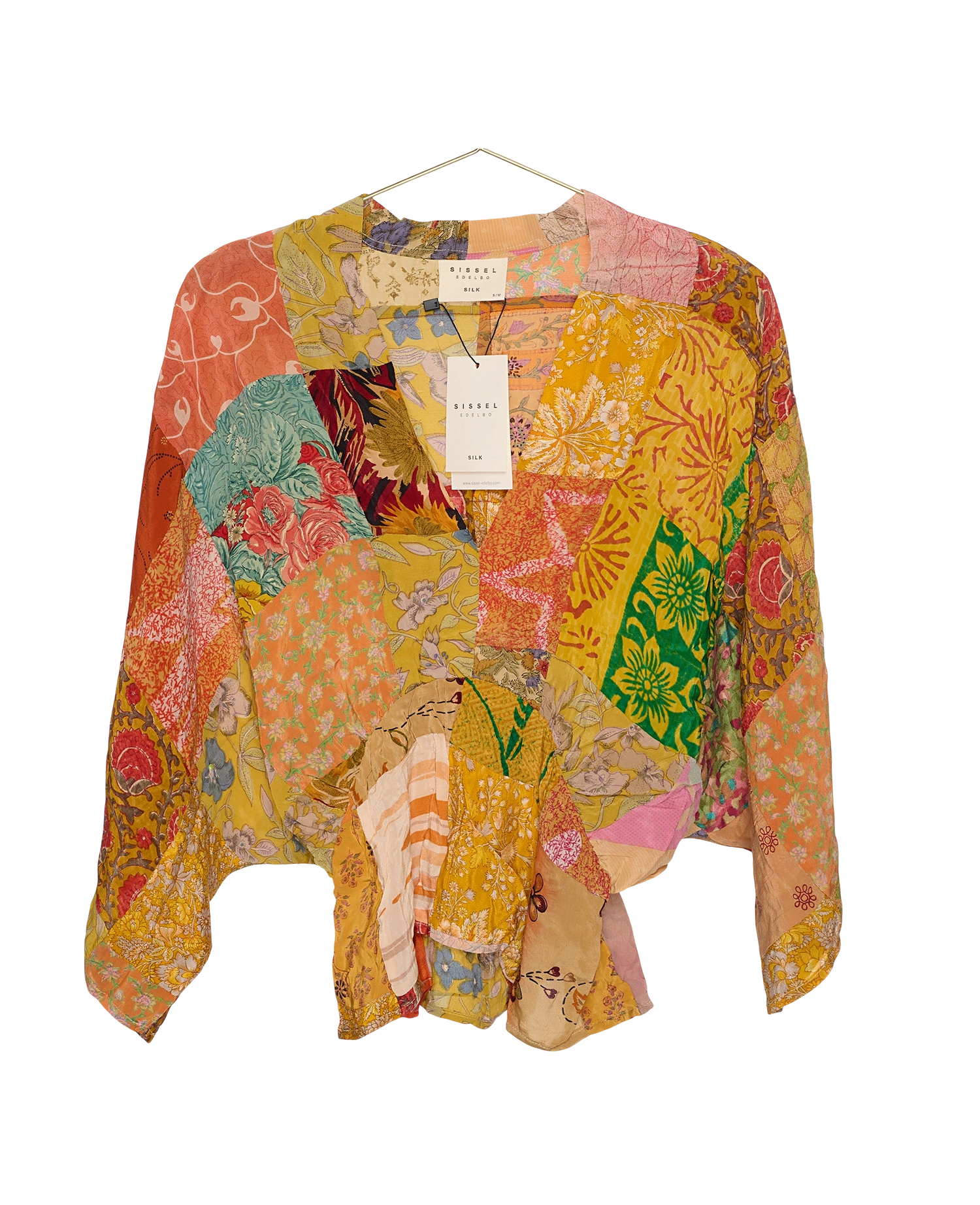 Juno SILK Patchwork Top - No. 197