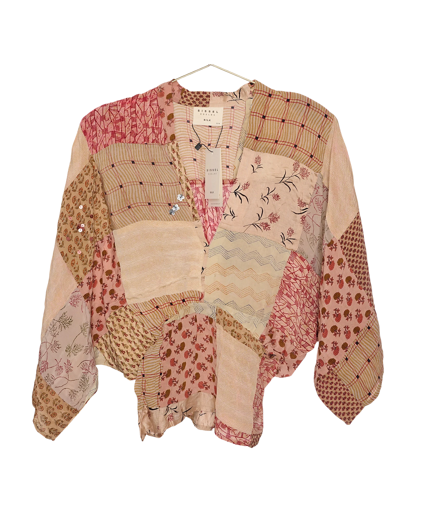 Juno SILK Patchwork Top - No. 198