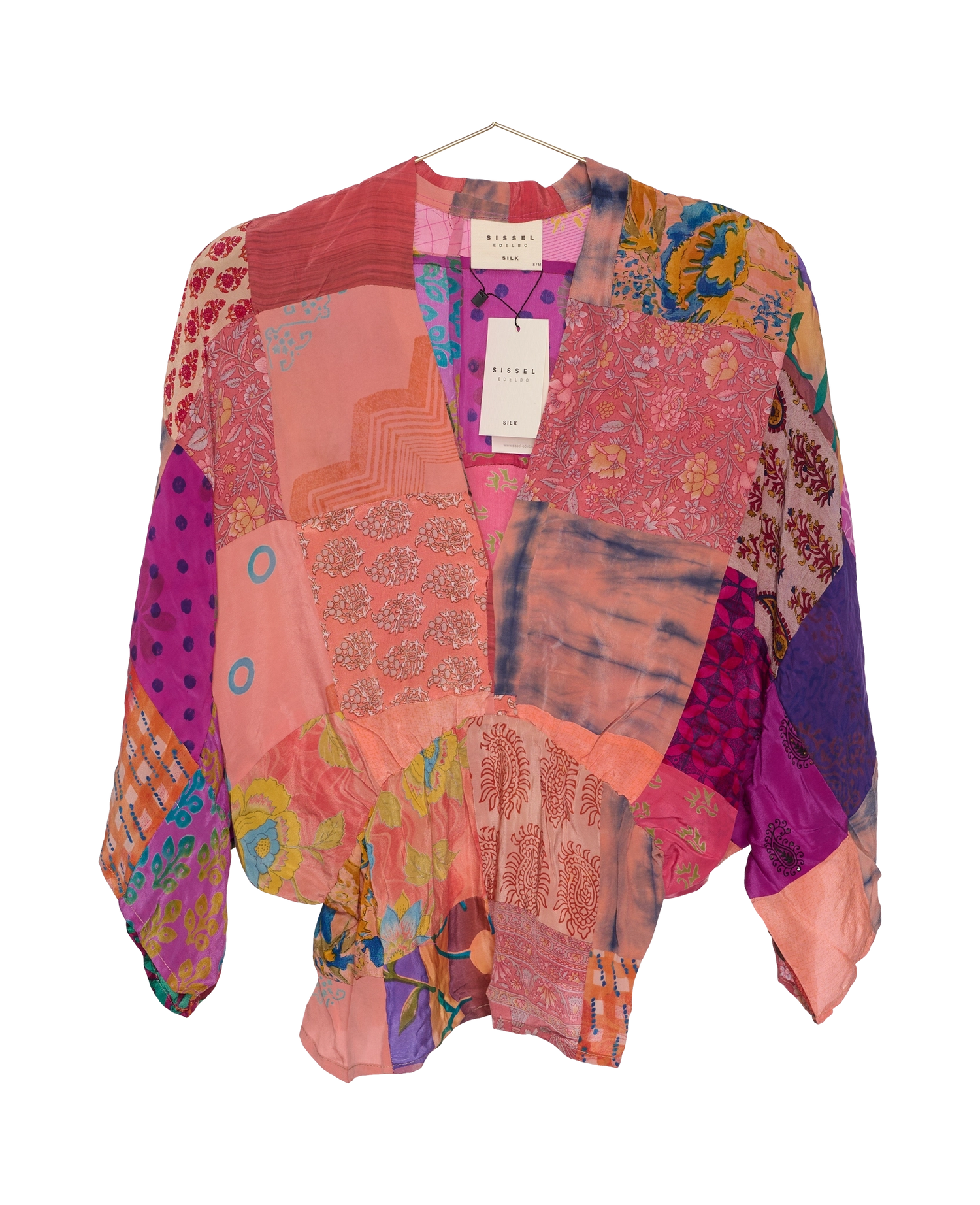 Juno SILK Patchwork Top - No. 2