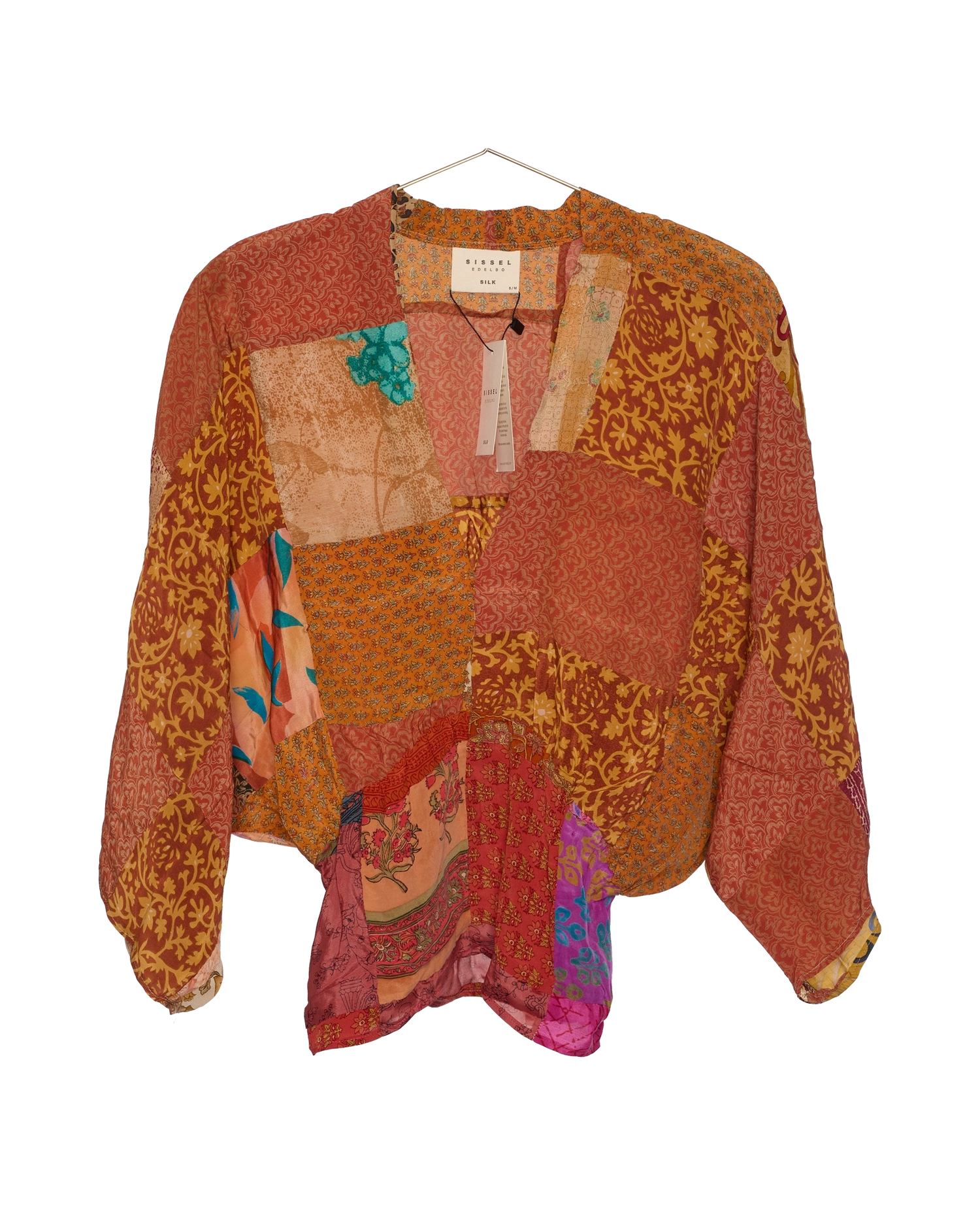 Juno SILK Patchwork Top - No. 28