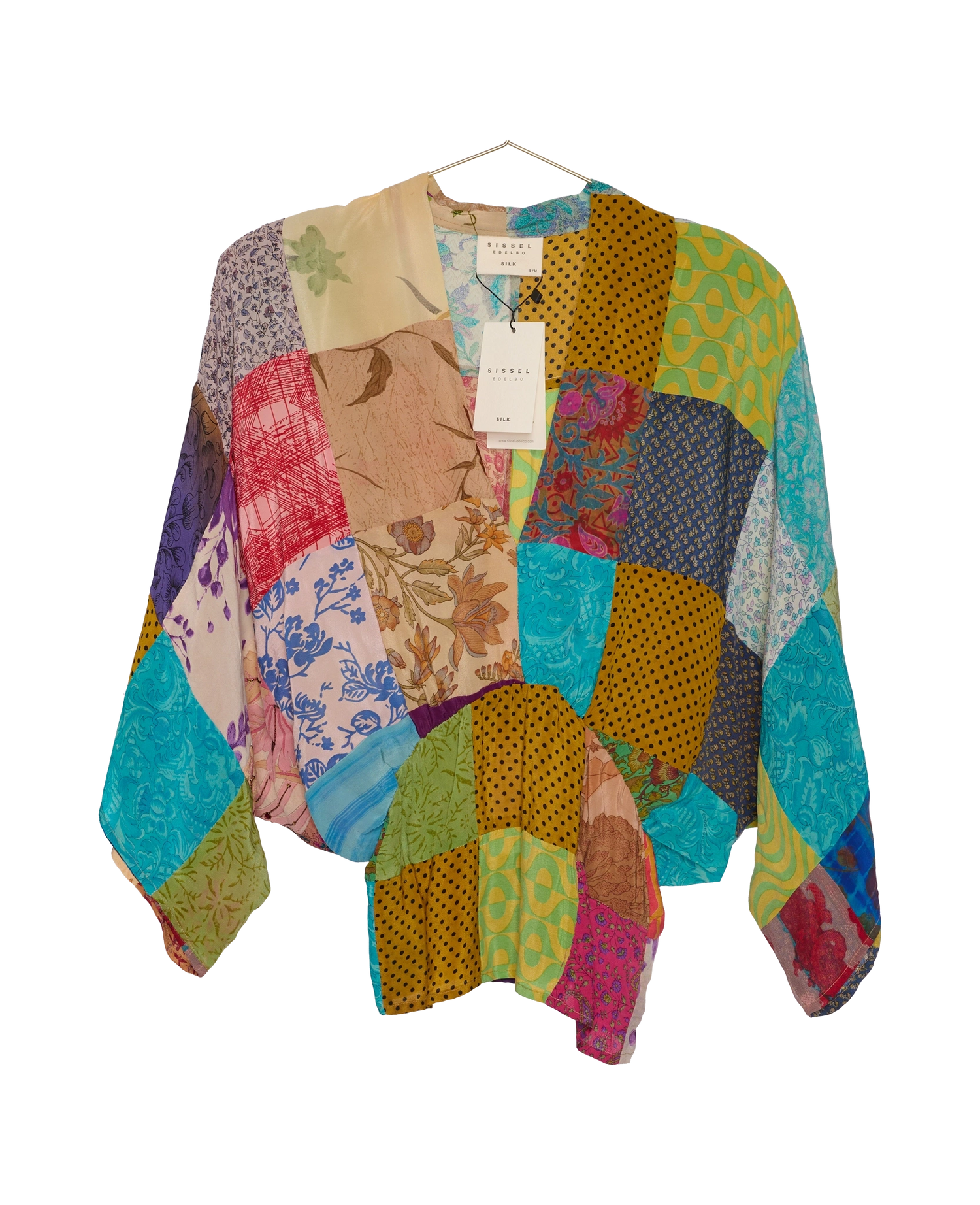 Juno SILK Patchwork Top - No. 3