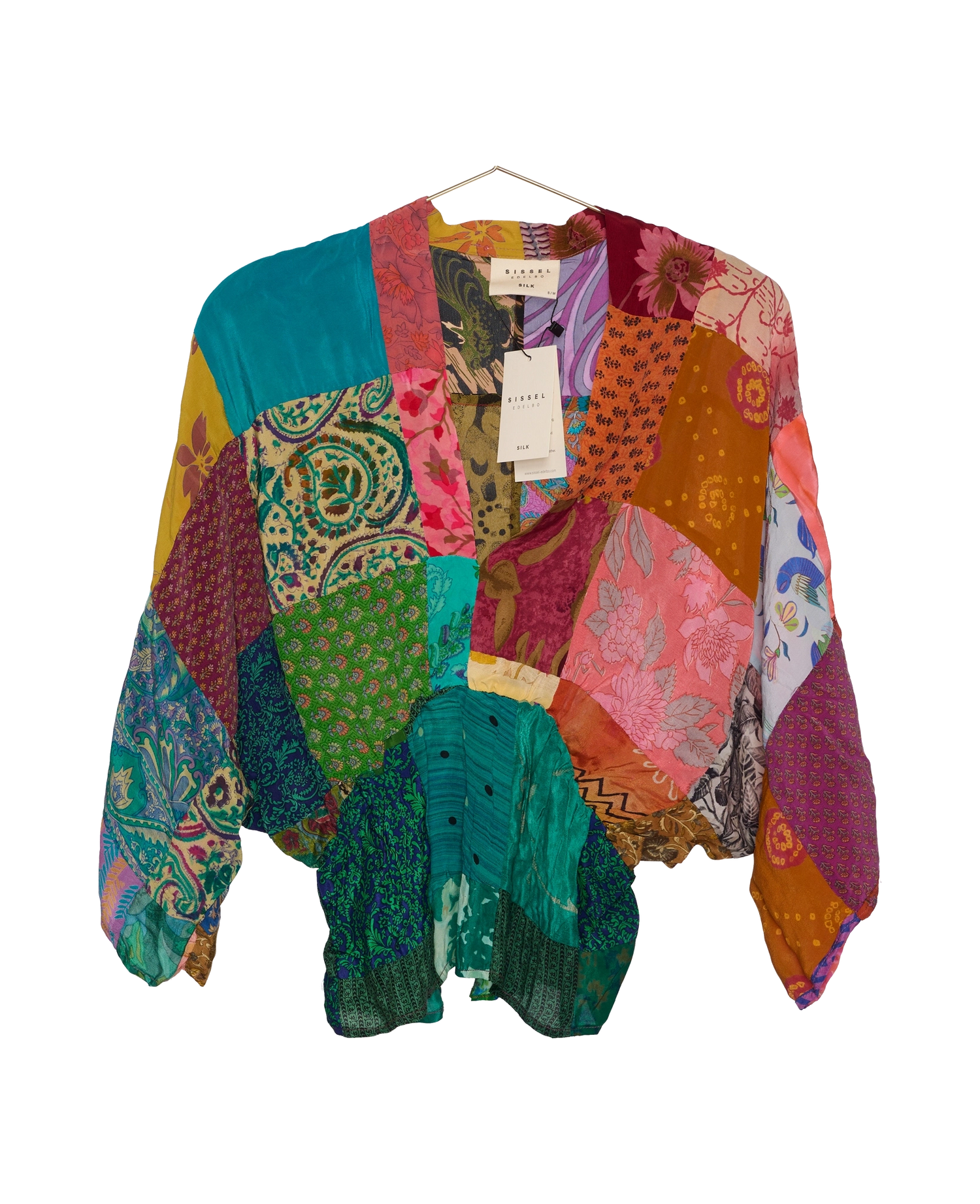 Juno SILK Patchwork Top - No. 49