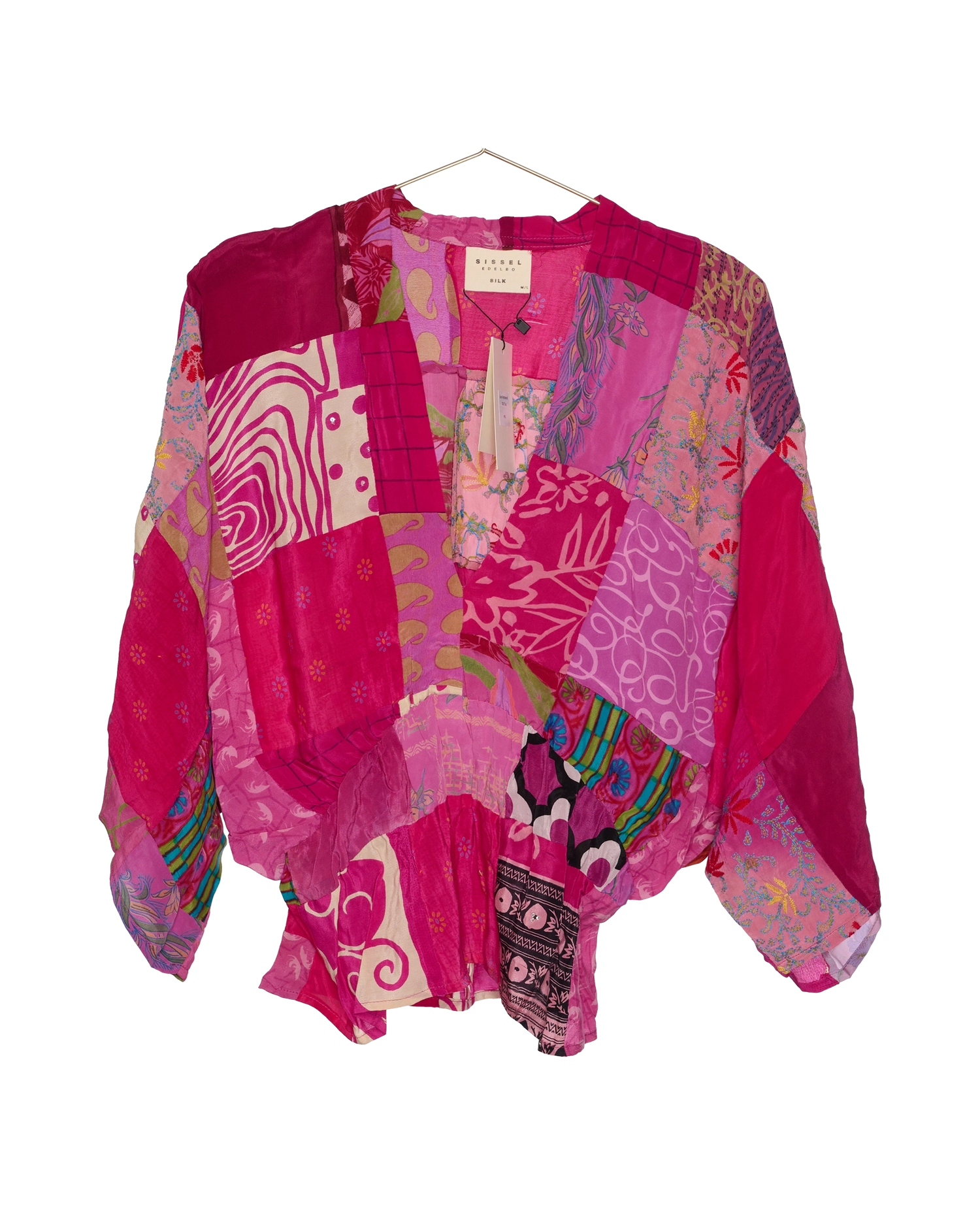 Juno SILK Patchwork Top - No. 64