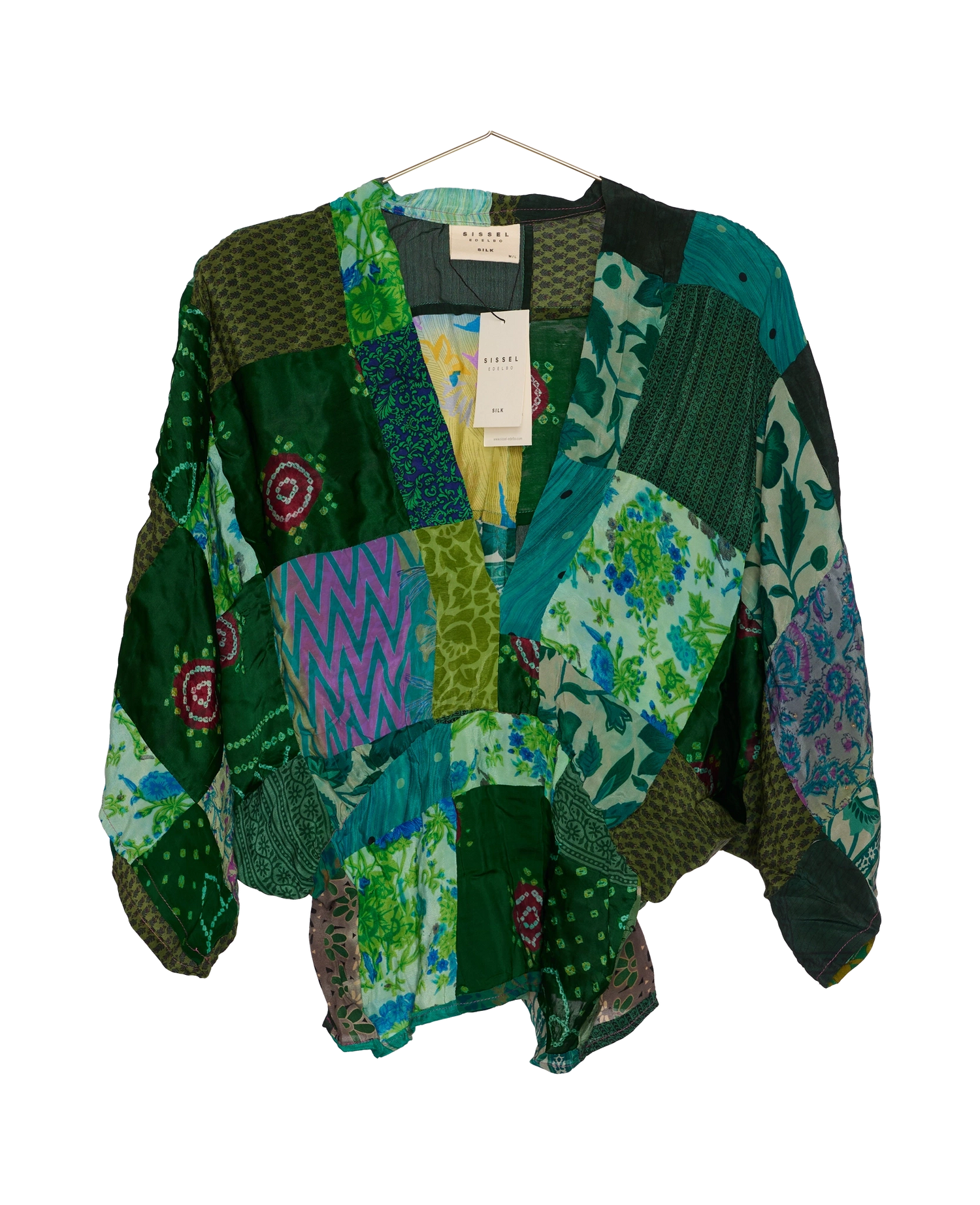 Juno SILK Patchwork Top - No. 74