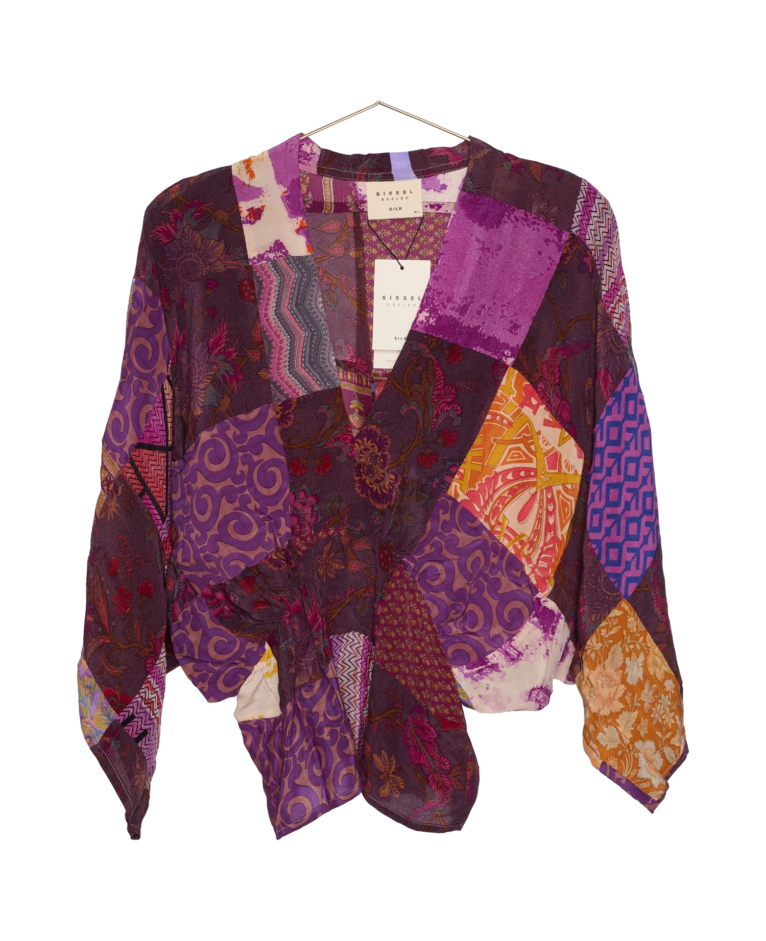 Juno SILK Patchwork Top - No. 78