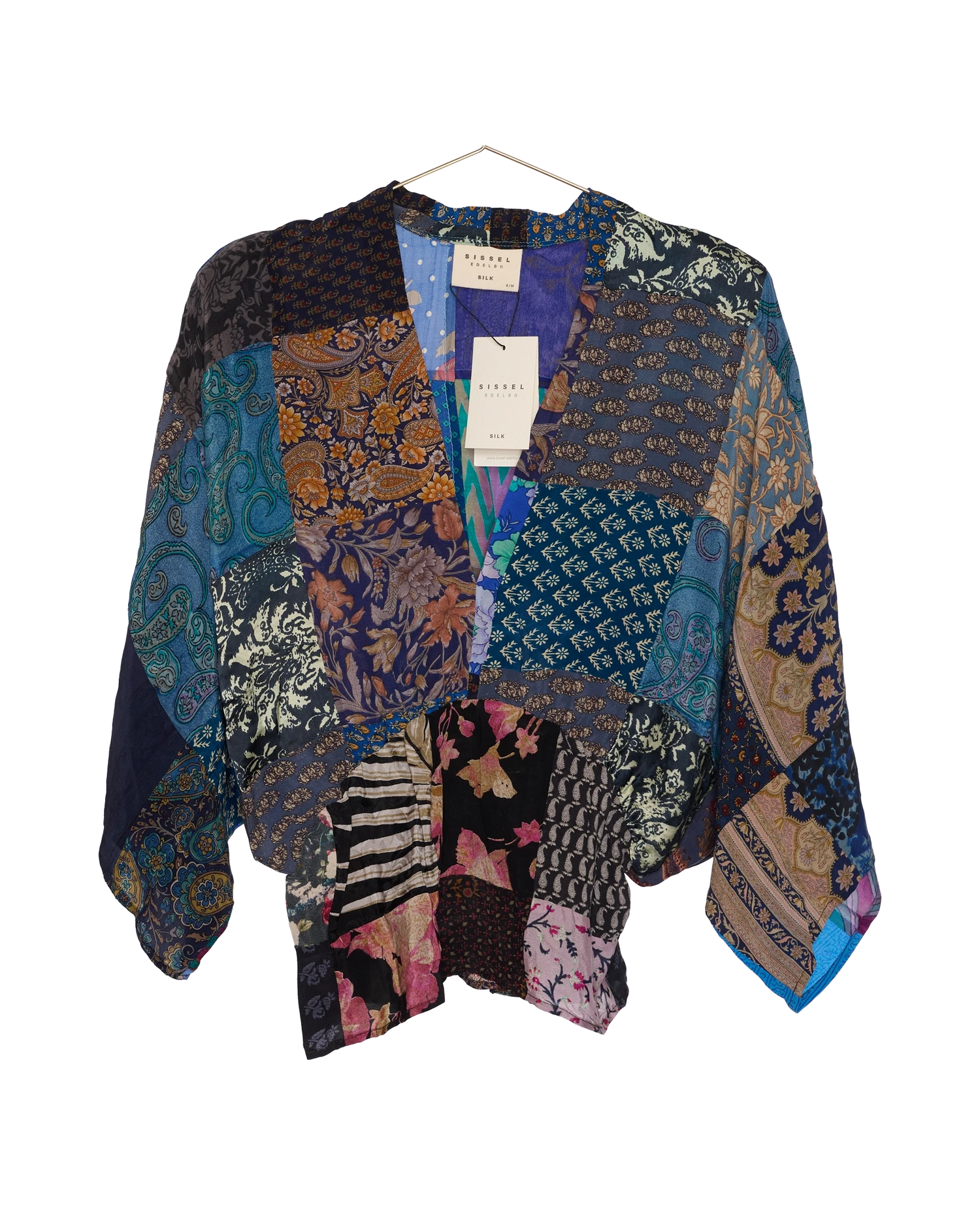 Juno SILK Patchwork Top - No. 8