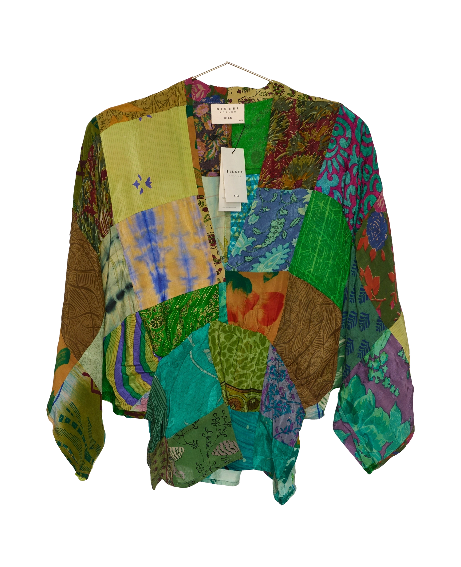 Juno SILK Patchwork Top - No. 89
