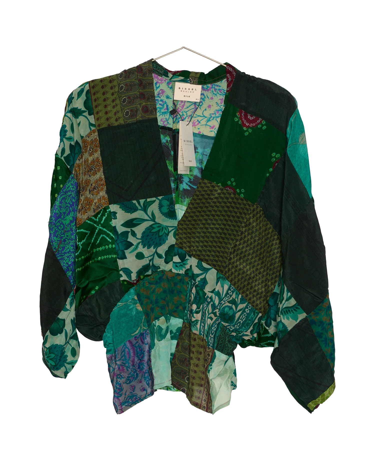 Juno SILK Patchwork Top - No. 91