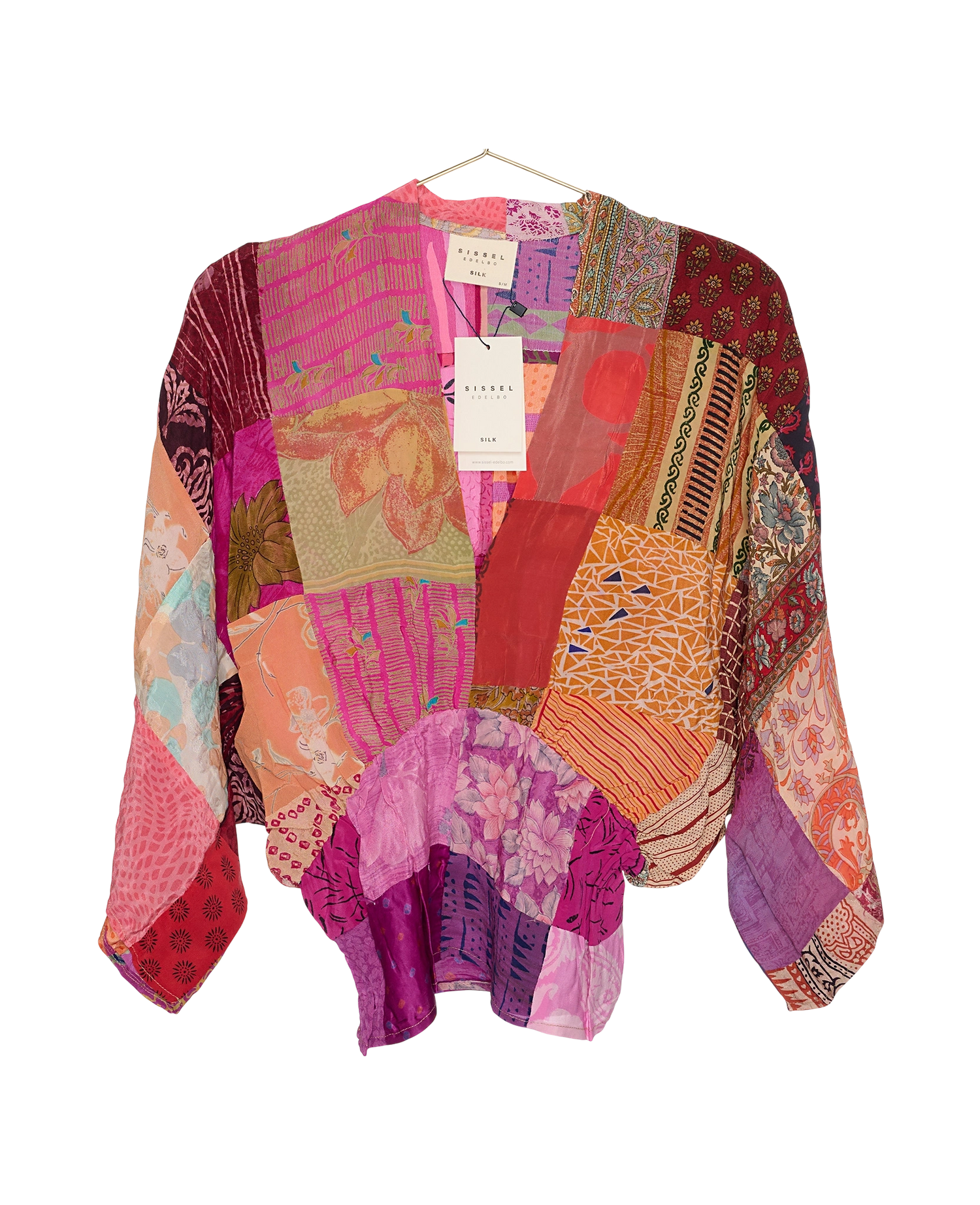 Juno SILK Patchwork Top - No. 98