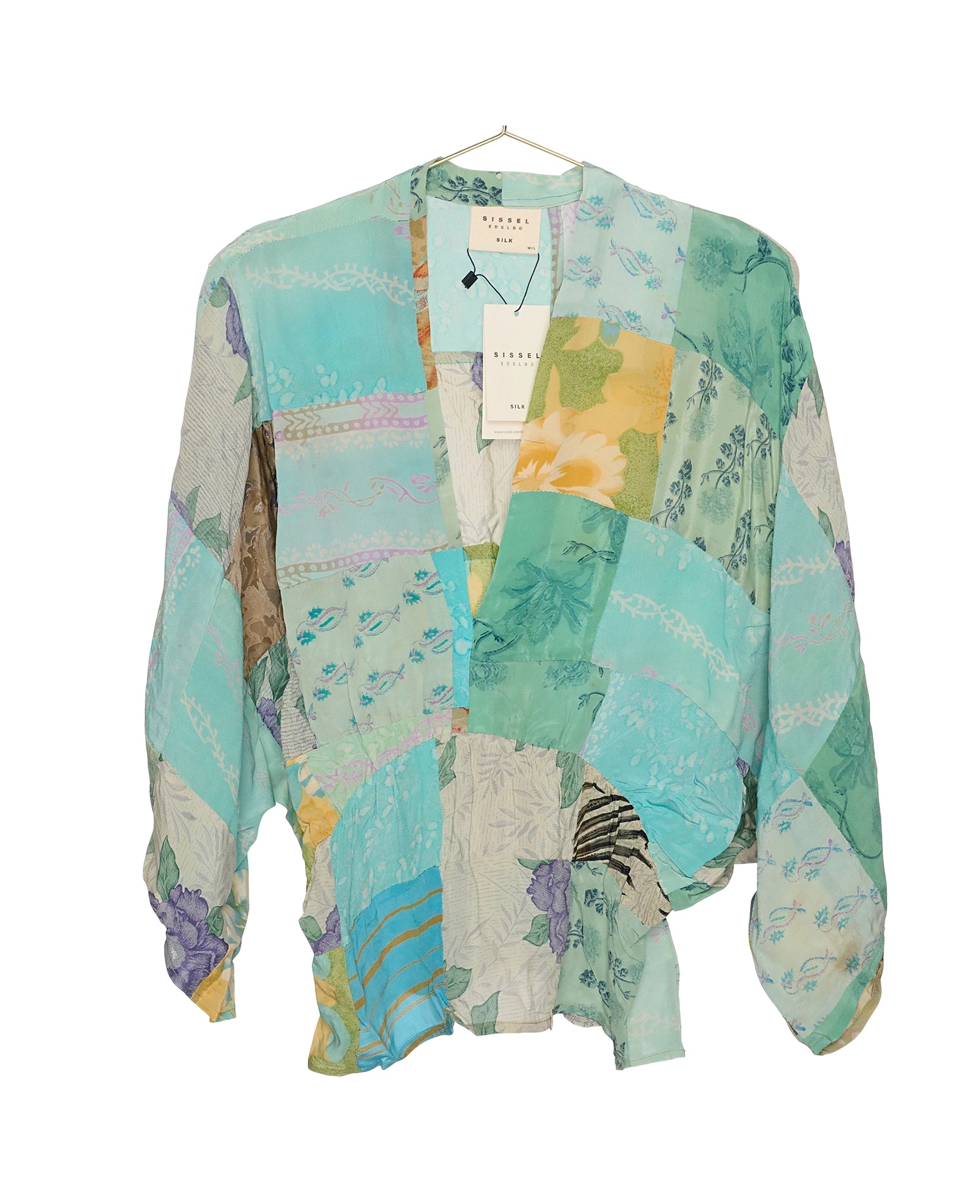 Juno SILK Patchwork Top - No. 214