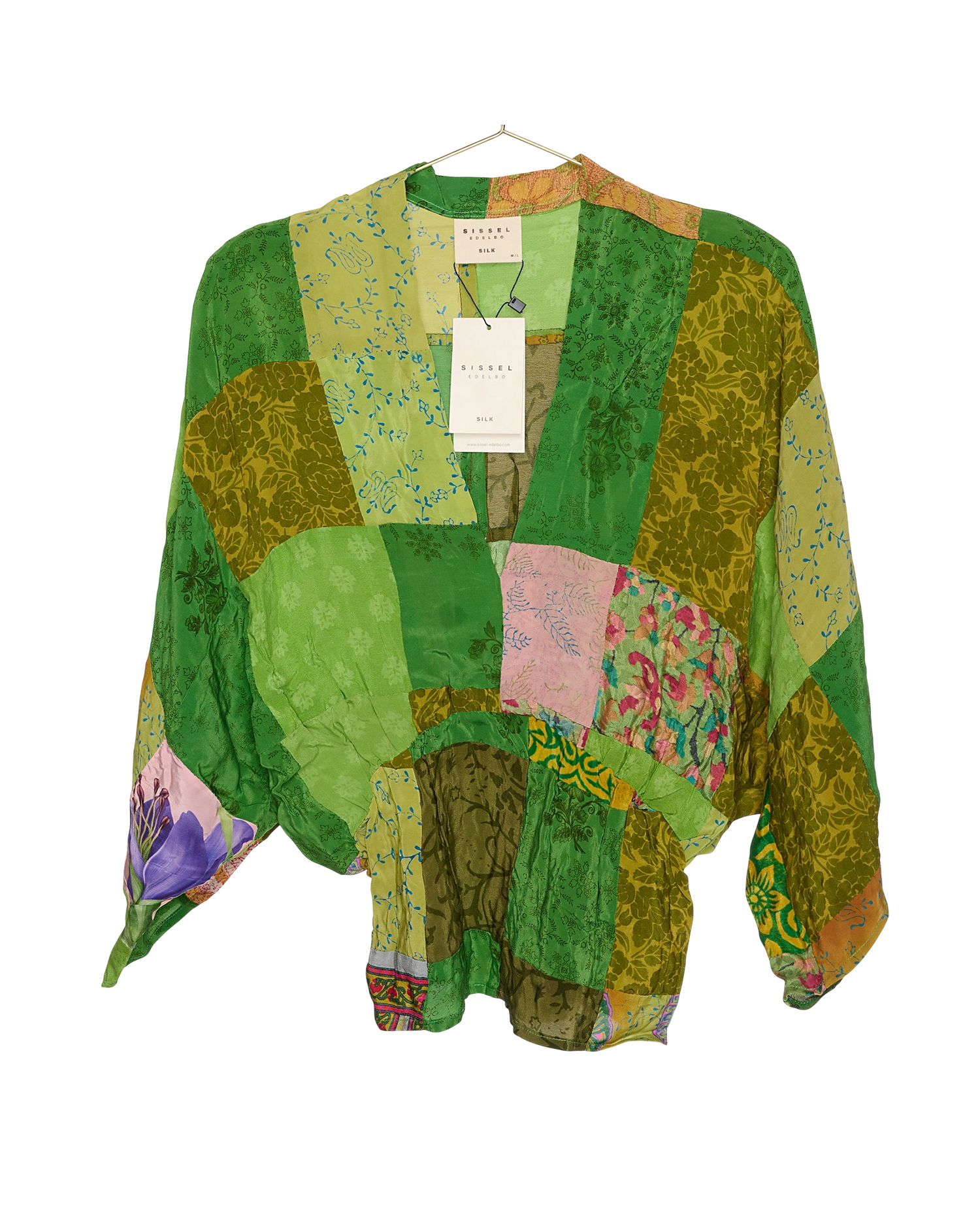 Juno SILK Patchwork Top - No. 216