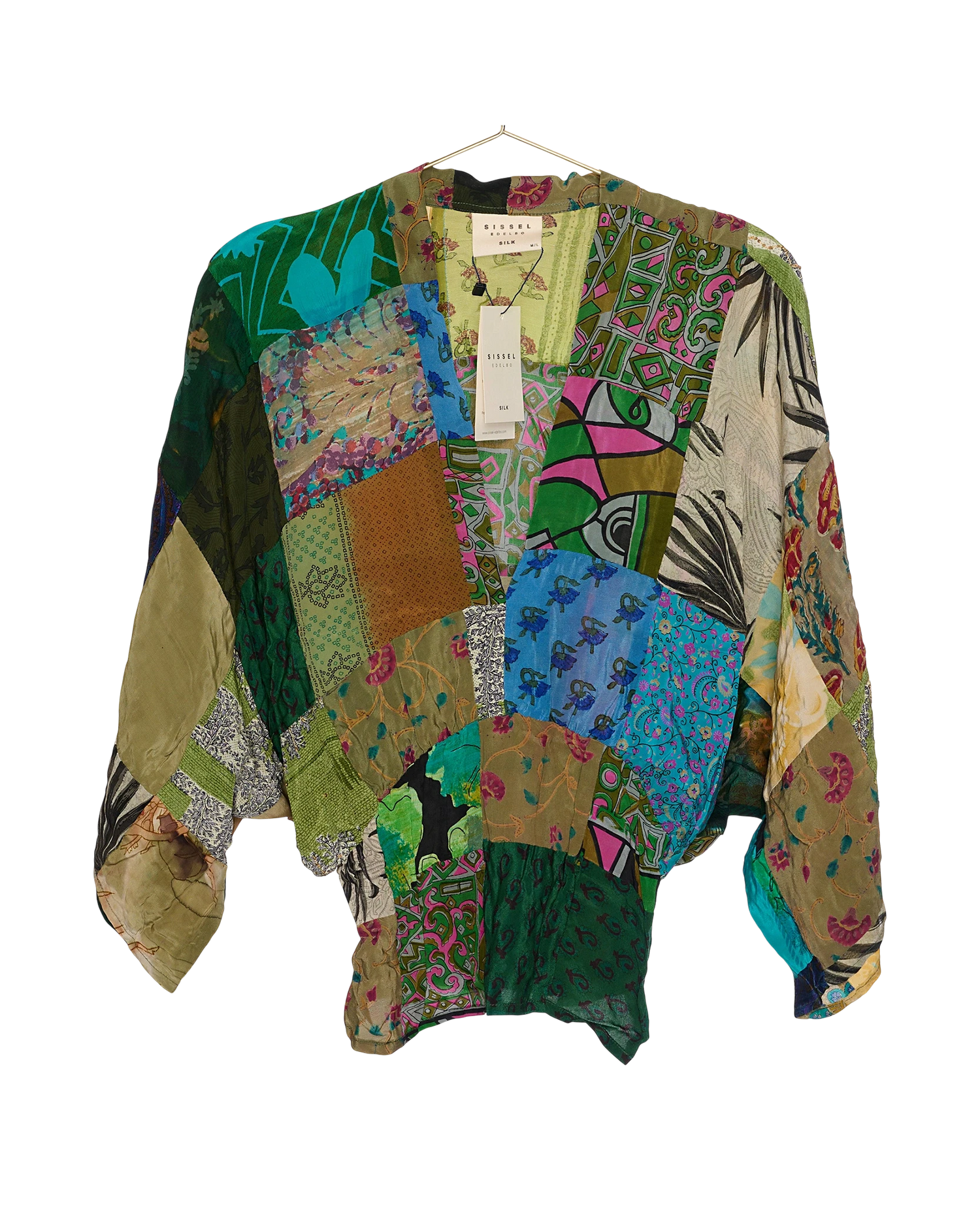 Juno SILK Patchwork Top - No. 217
