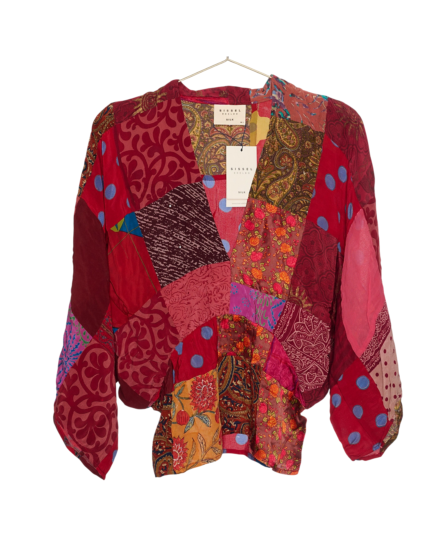 Juno SILK Patchwork Top - No. 218