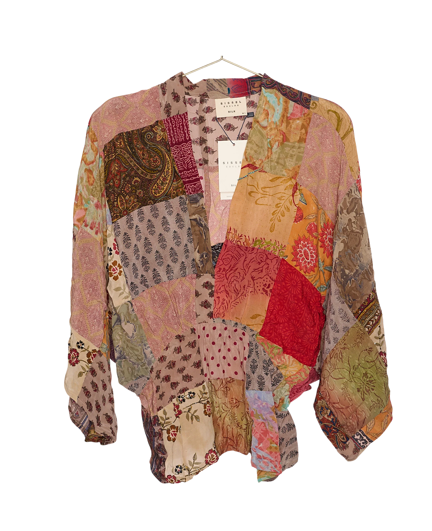 Juno SILK Patchwork Top - No. 224