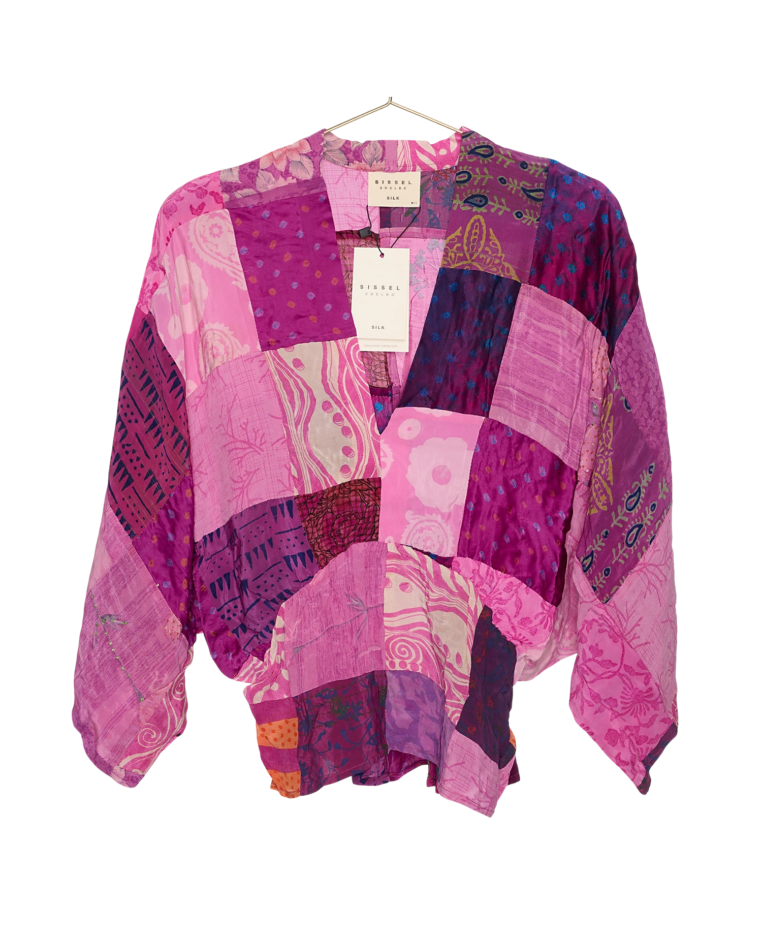 Juno SILK Patchwork Top - No. 245