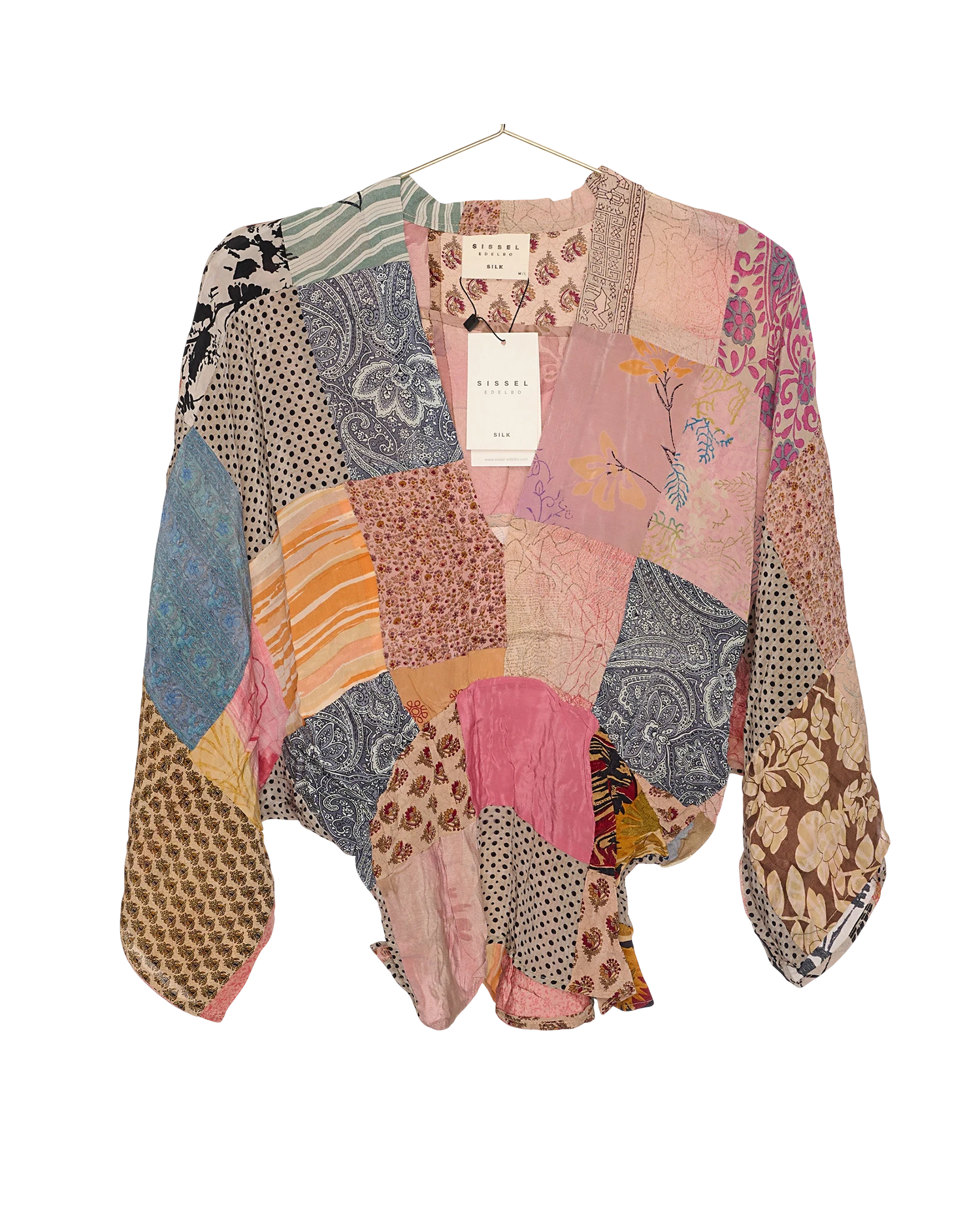 Juno SILK Patchwork Top - No. 246