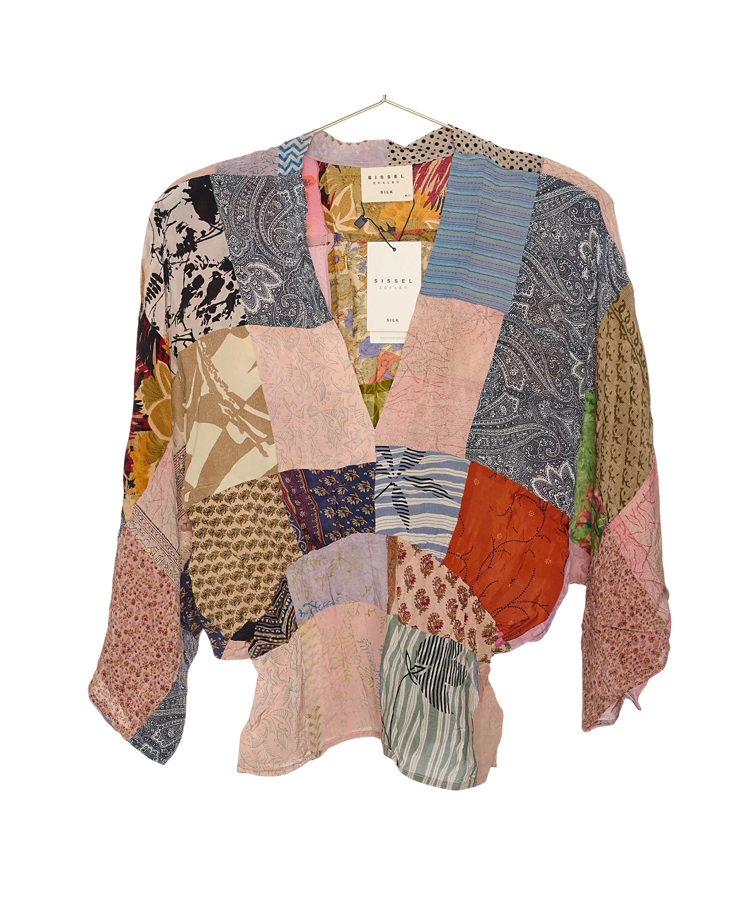 Juno SILK Patchwork Top - No. 253